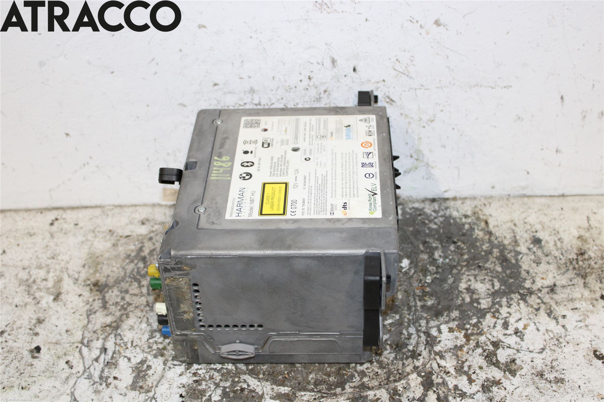 BMW 5 F10/F11/F18 09-17 Stereo Radio Med Cd