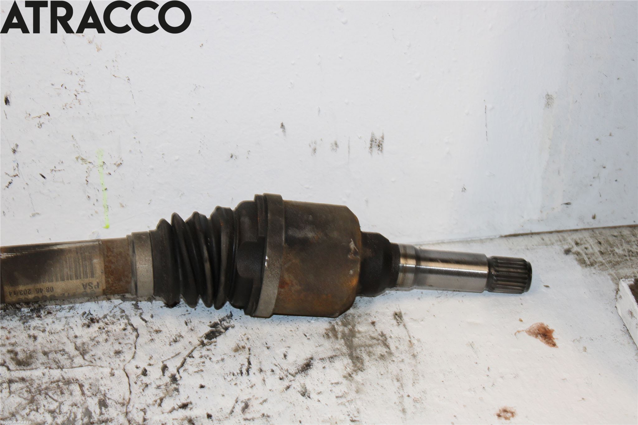 Peugeot 2008 13-20 Drivaksel Foran Kompl Høyre