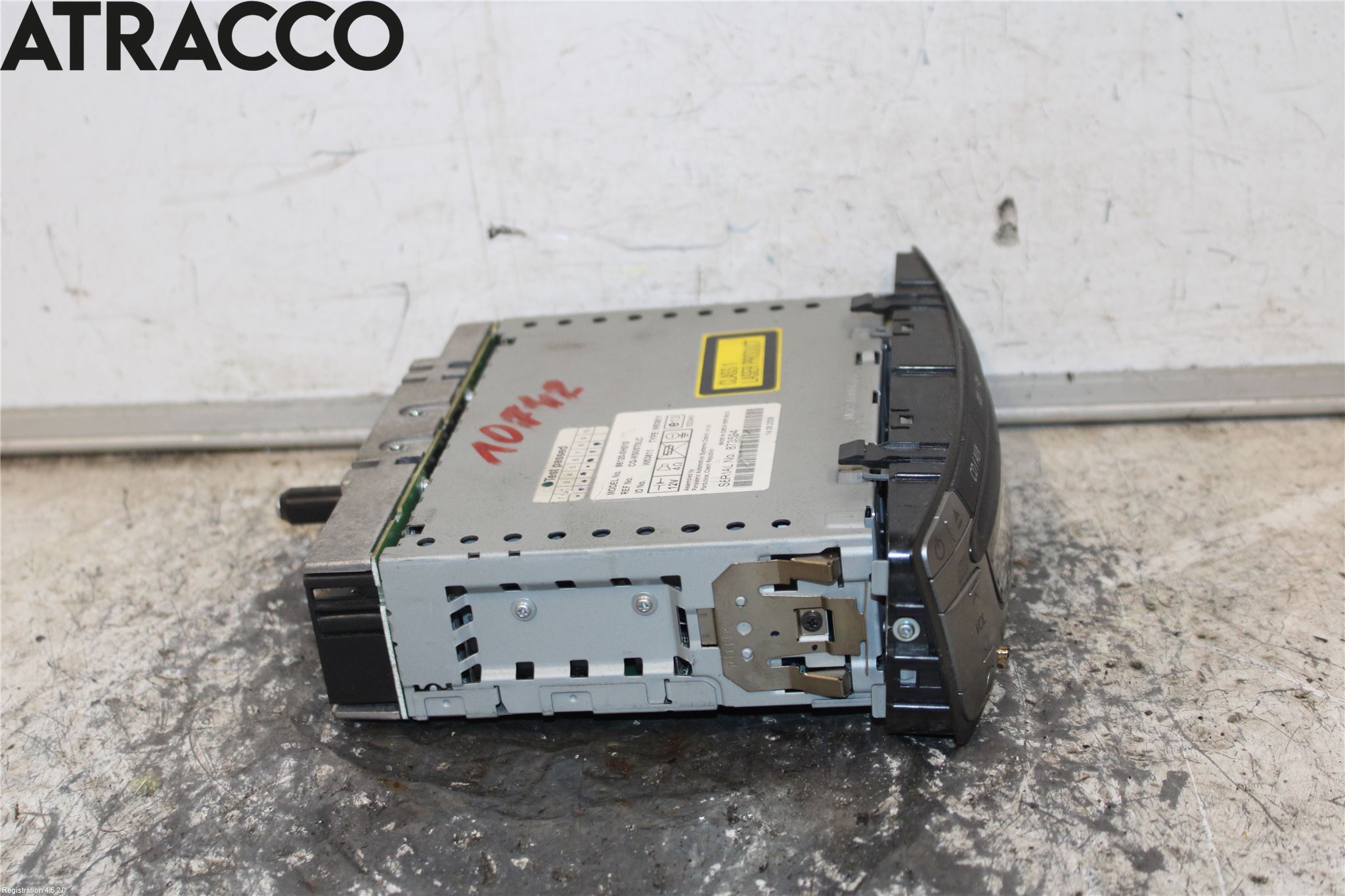 Peugeot 107 Stereo Radio Med Cd