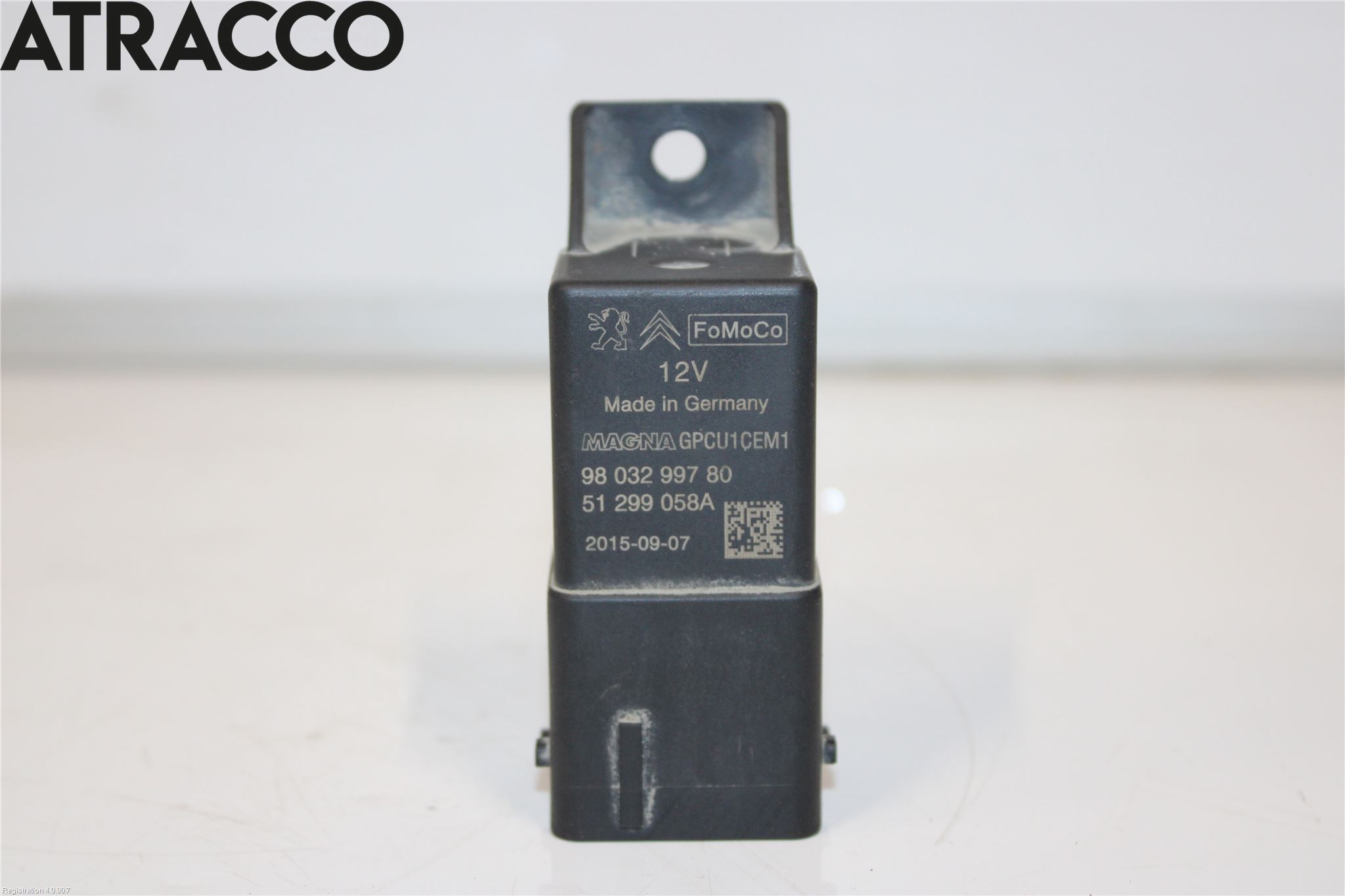 Citroen BERLINGO 08-18 Rele Gløding Diesel