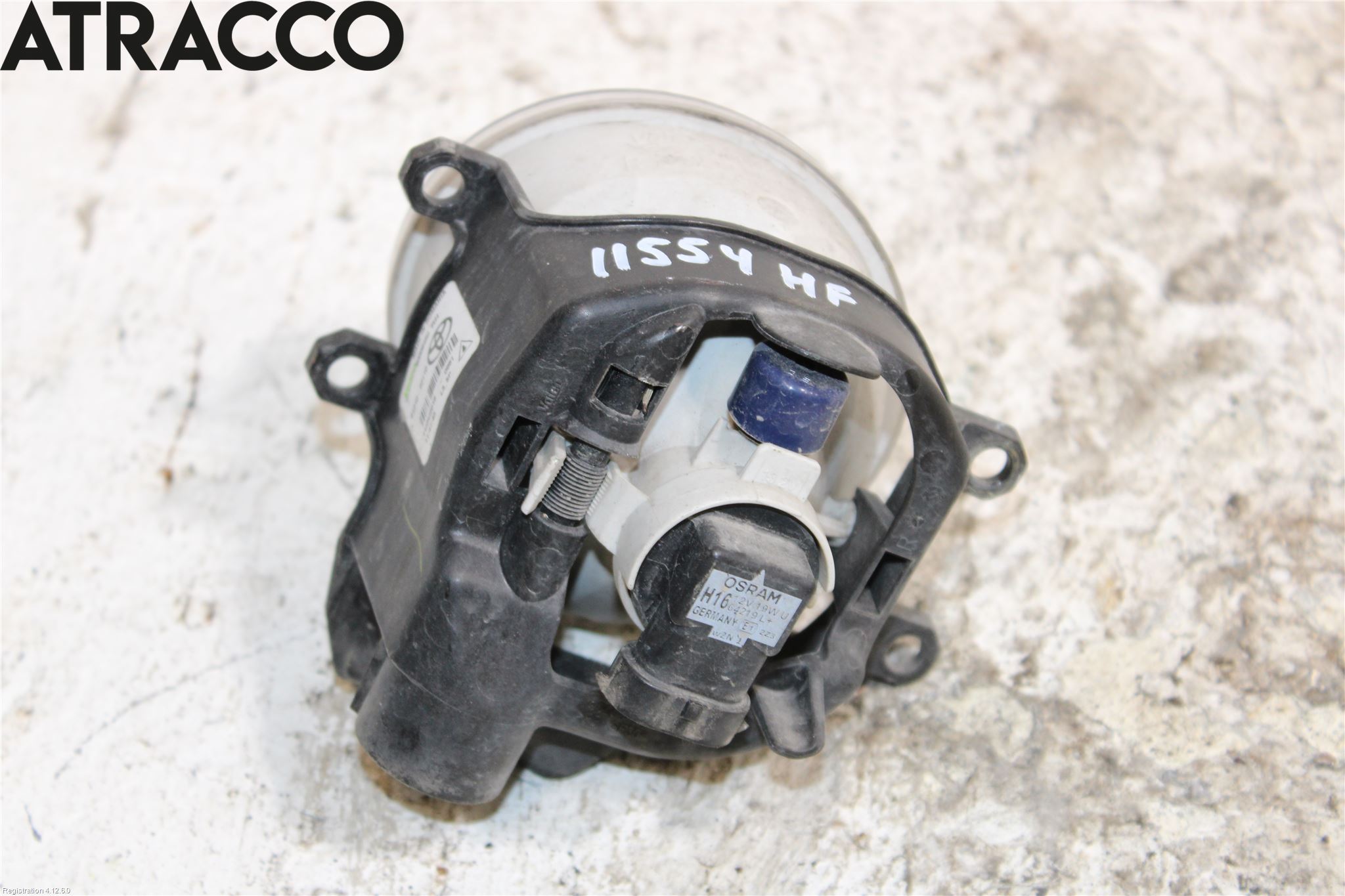 Toyota YARIS XP130 12-14 Frontlykt-Kurve-Tåkelys