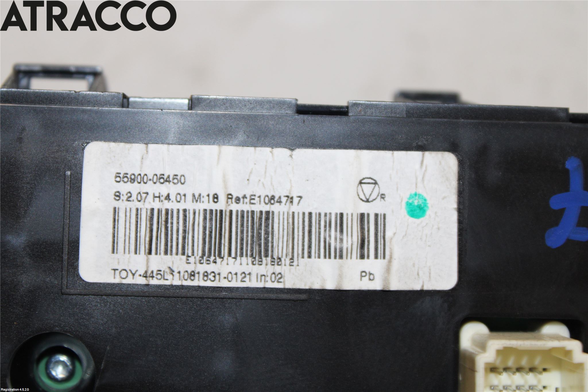 Toyota AVENSIS 09-15 Varme Ac Betjening-Display