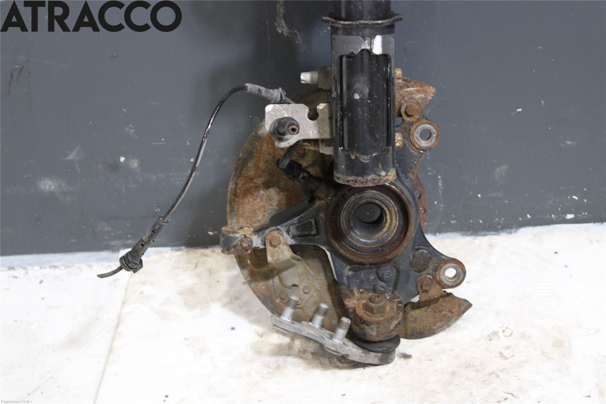 Peugeot 3008 17-24 Fjærbein Foran Venstre