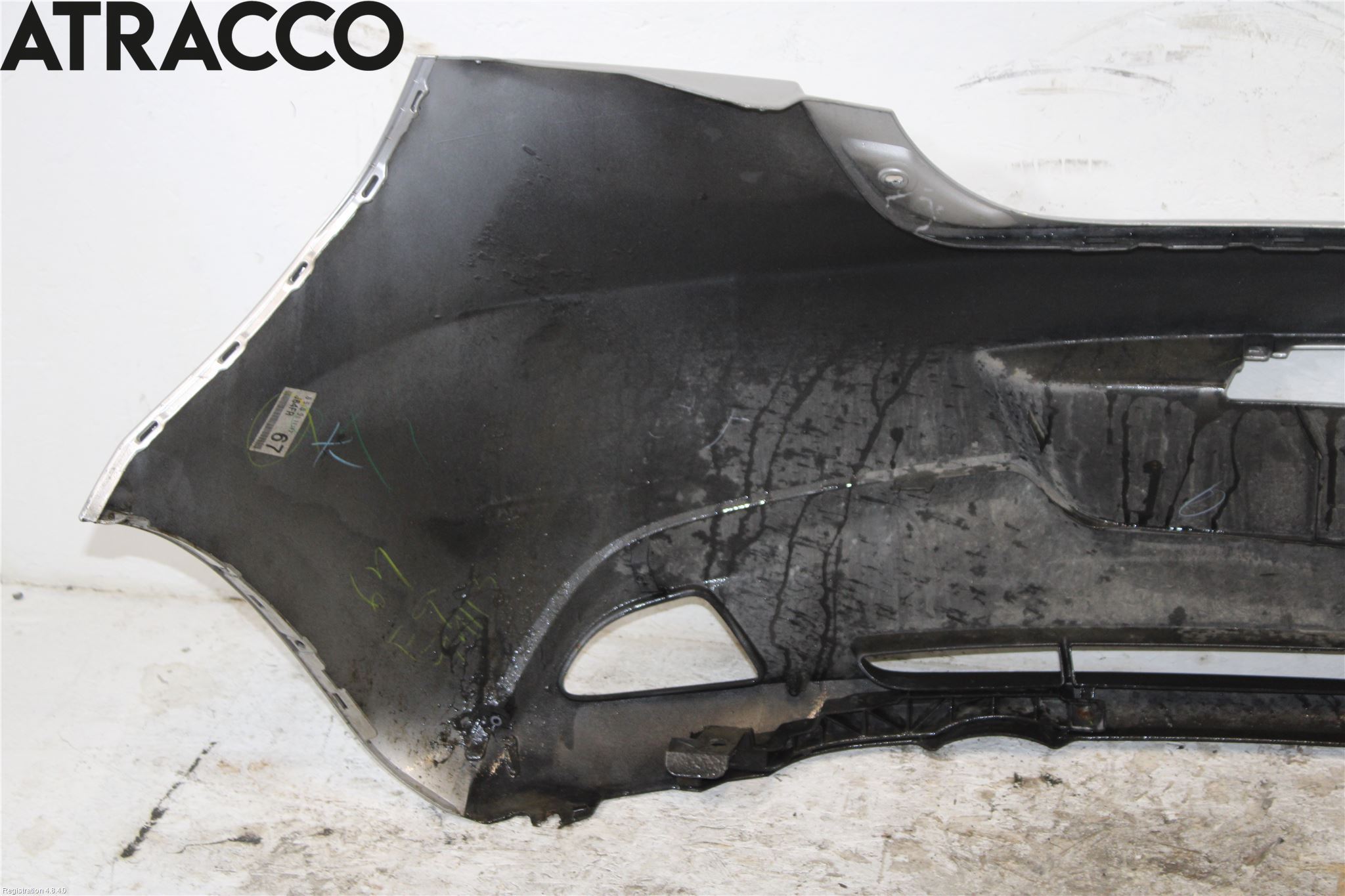 Mazda 2 (DE) 08-15 Støtfanger Bak