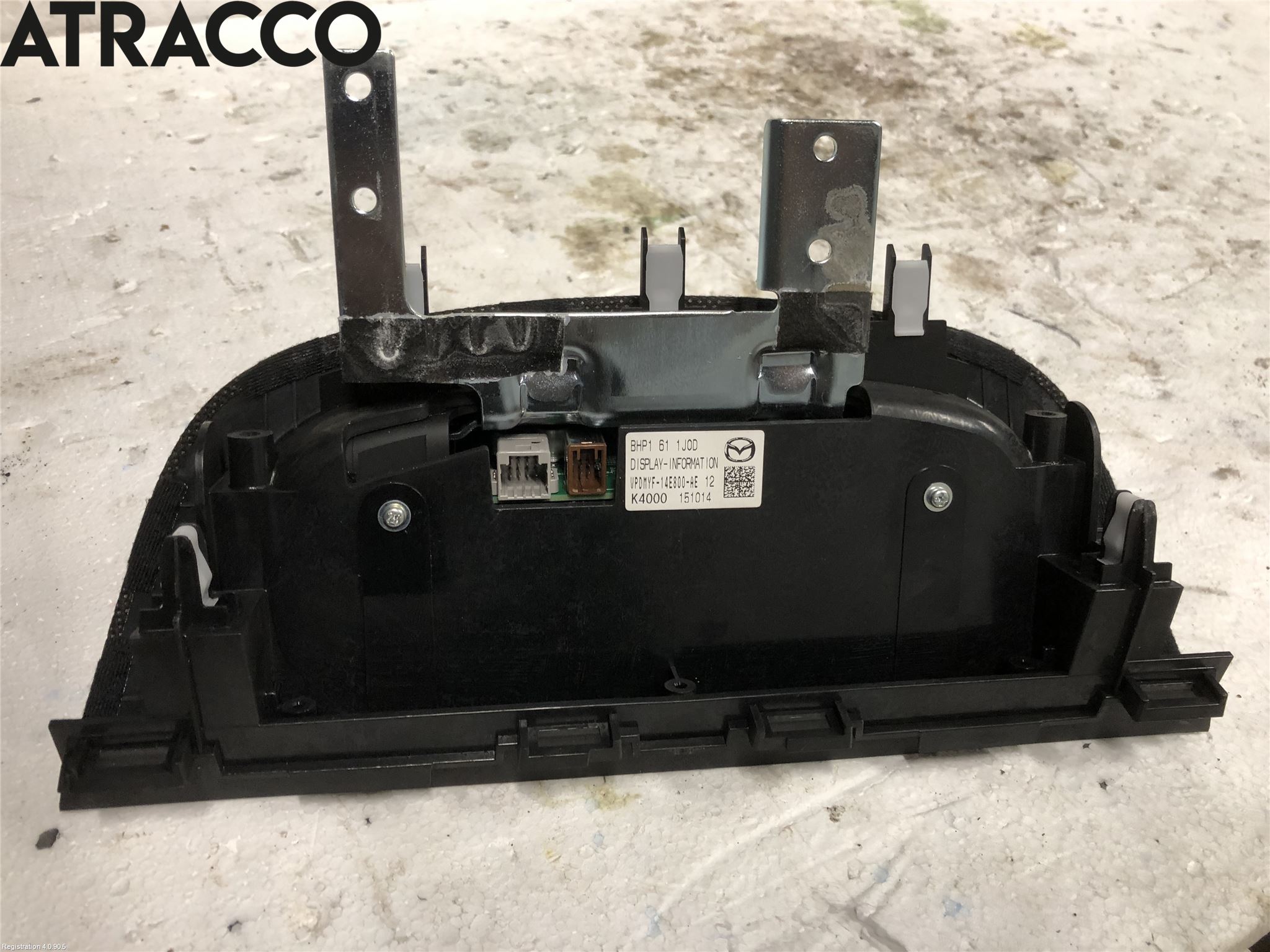 Mazda 3 I 07-08 Instr Skjerm Dvd-Gps-Ac-Tlf