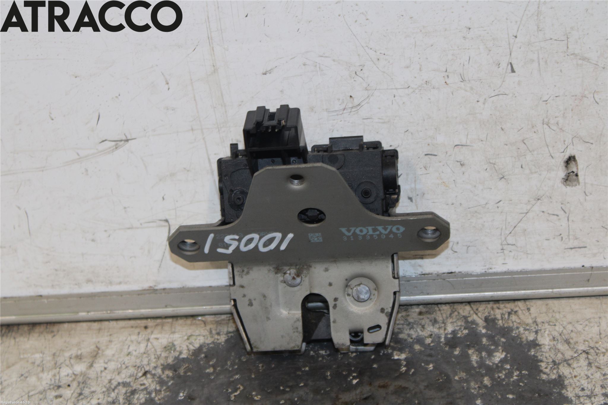 Volvo V60 14-18 Bakluke-Lokk Låsekasse