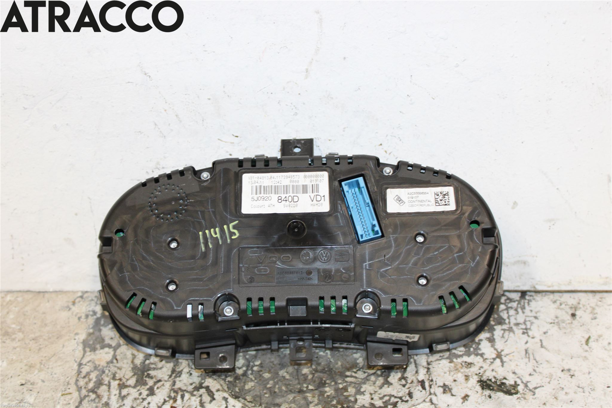 Skoda FABIA 07-14 Instr Kombinert