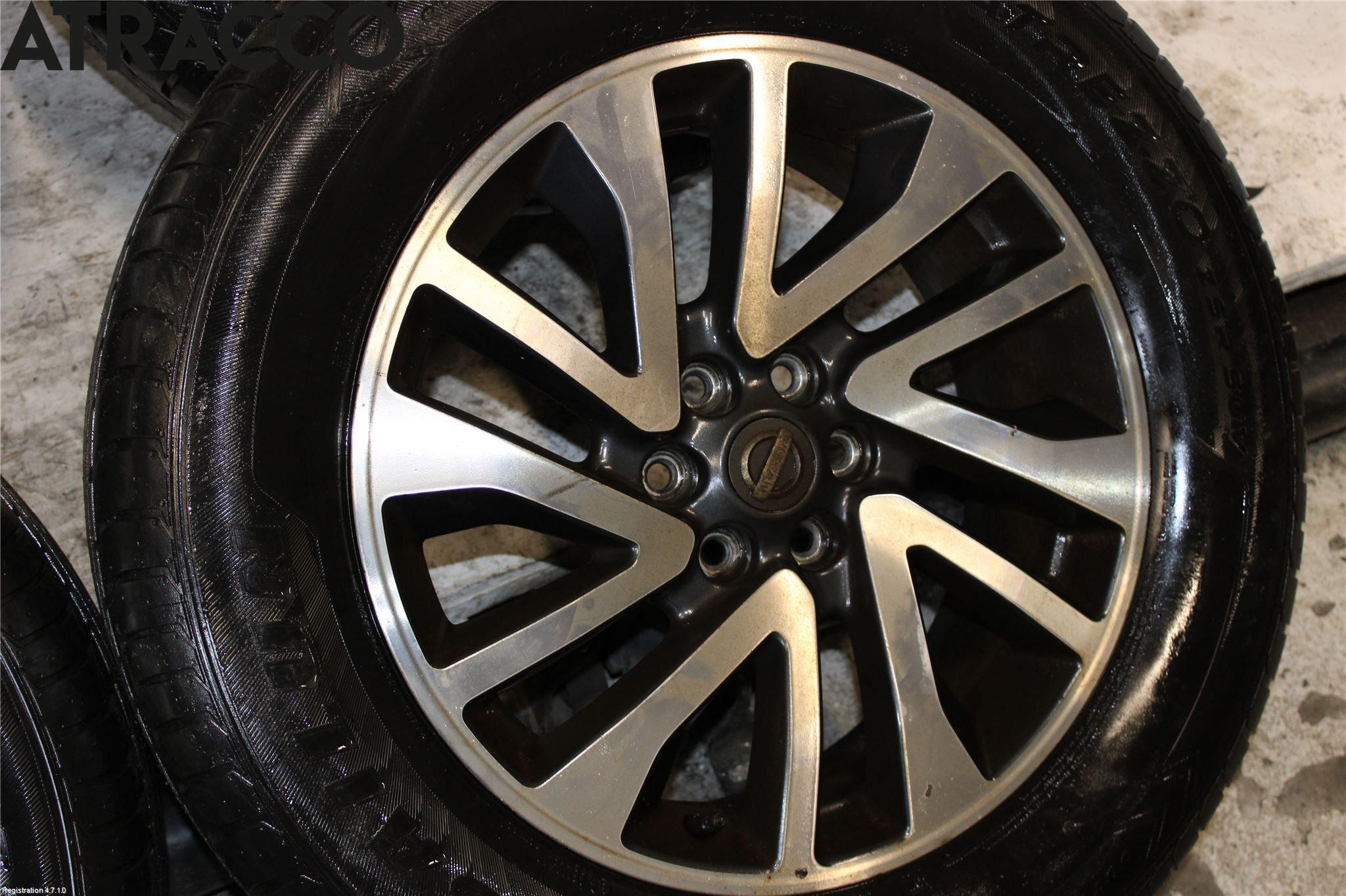 Nissan NAVARA, TREK-1 17-21 Dekk Sommer På Alu Felg 4Stk