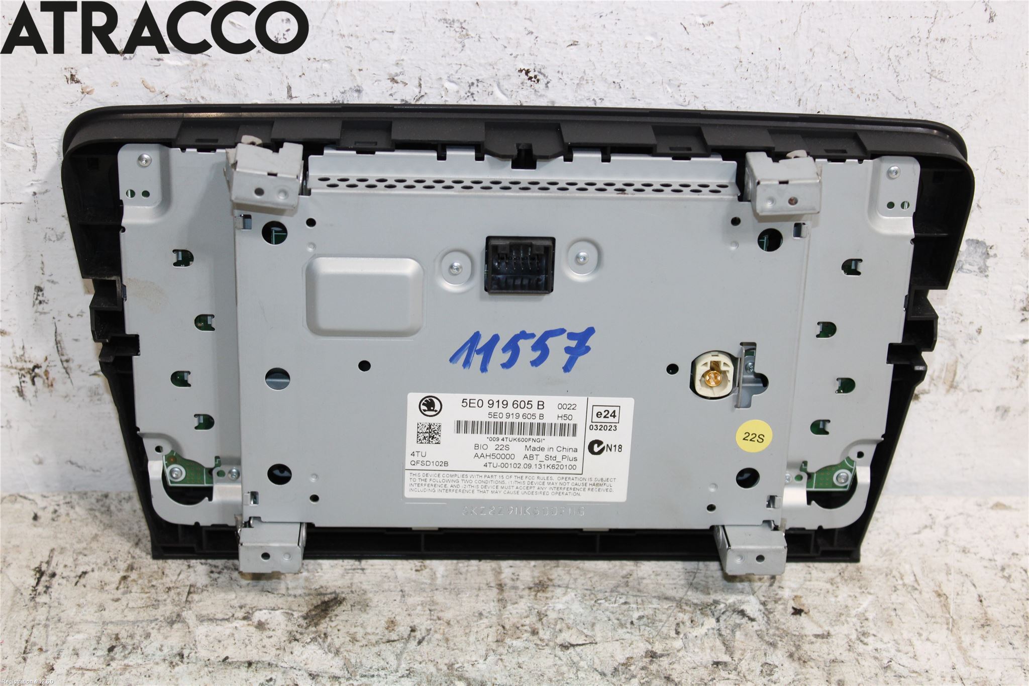 Skoda OCTAVIA (5E) 13-20 Multifunktionsdisplay