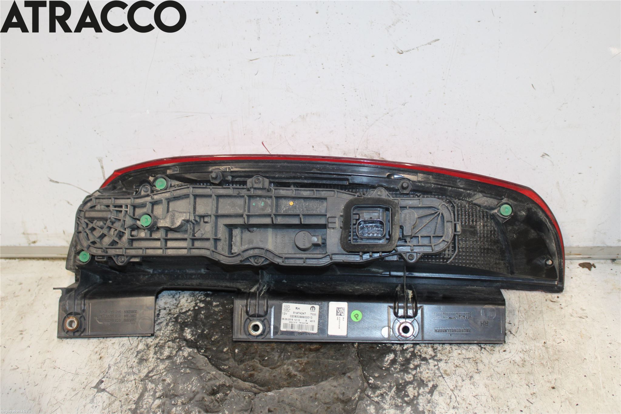 Fiat DOBLO CARGO Baklykt Høyre