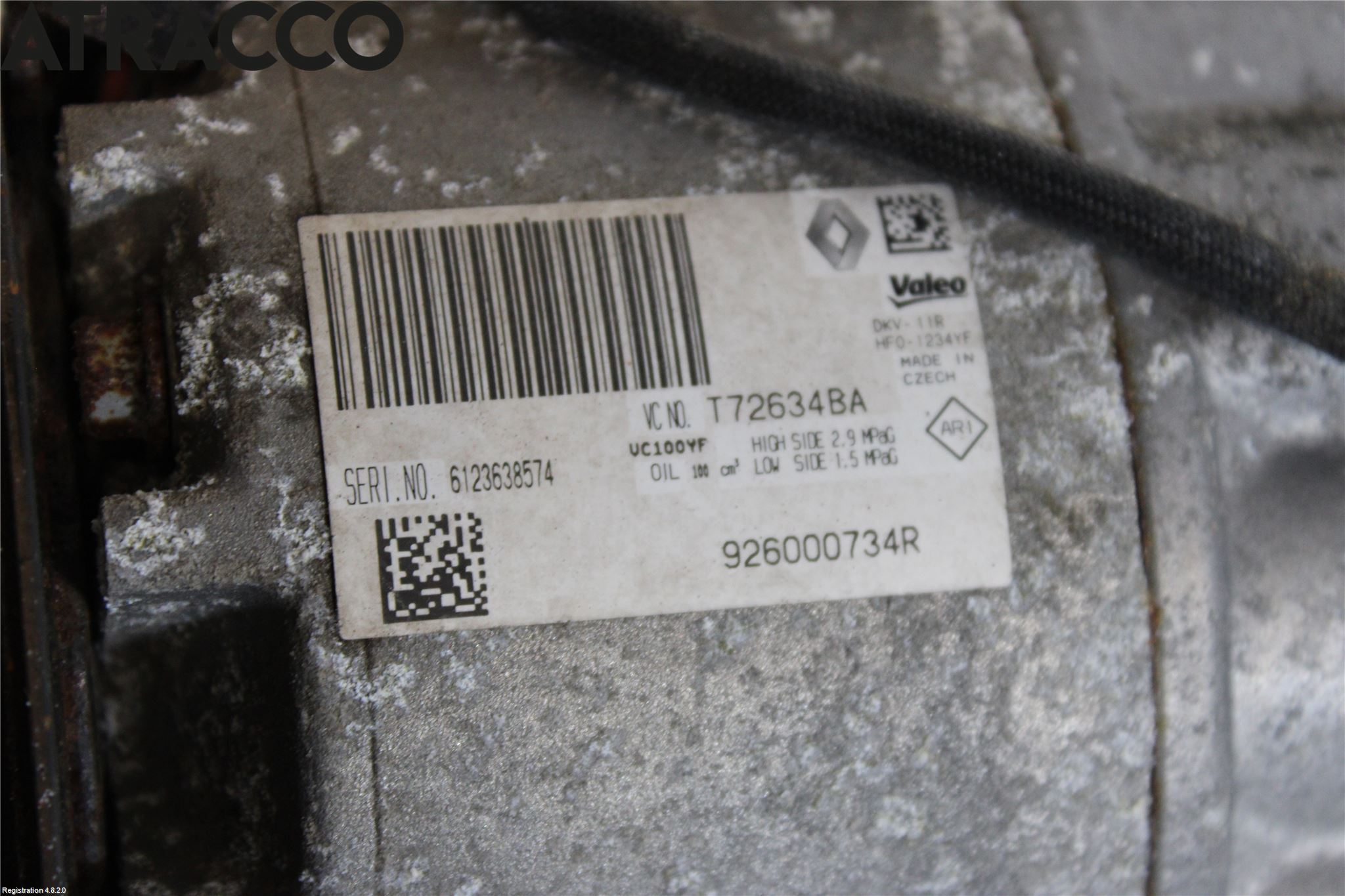 Renault ÖVRIGT/DIREKTIMP. Varme Ac Kompressor