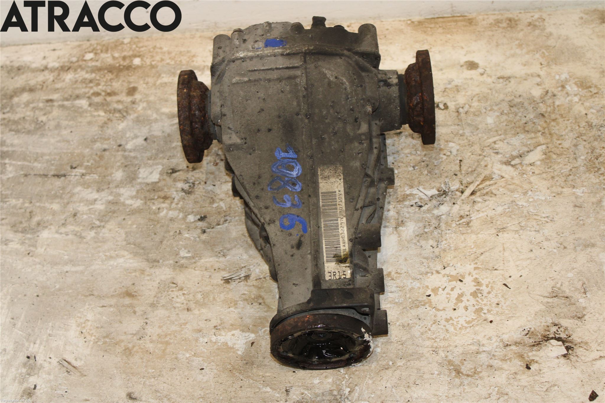 Audi Q5 09-16 Bakaksel Kardang Bak -Diff