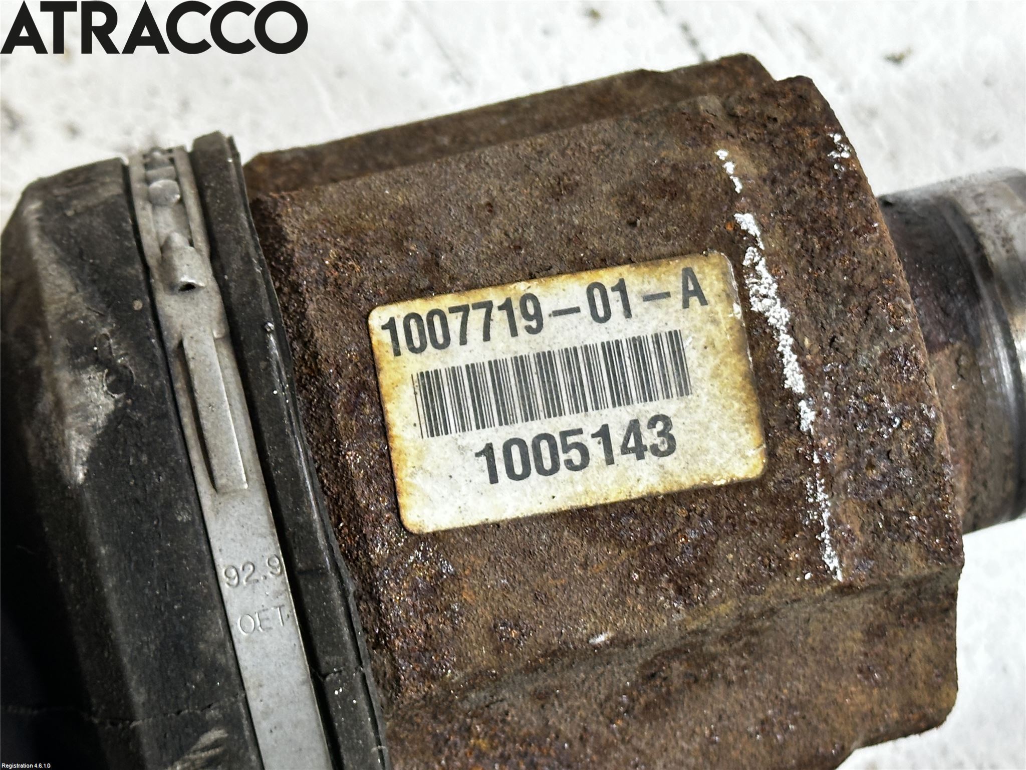 Tesla MODEL S 13- Drivaksel Bak Kompl Høyre