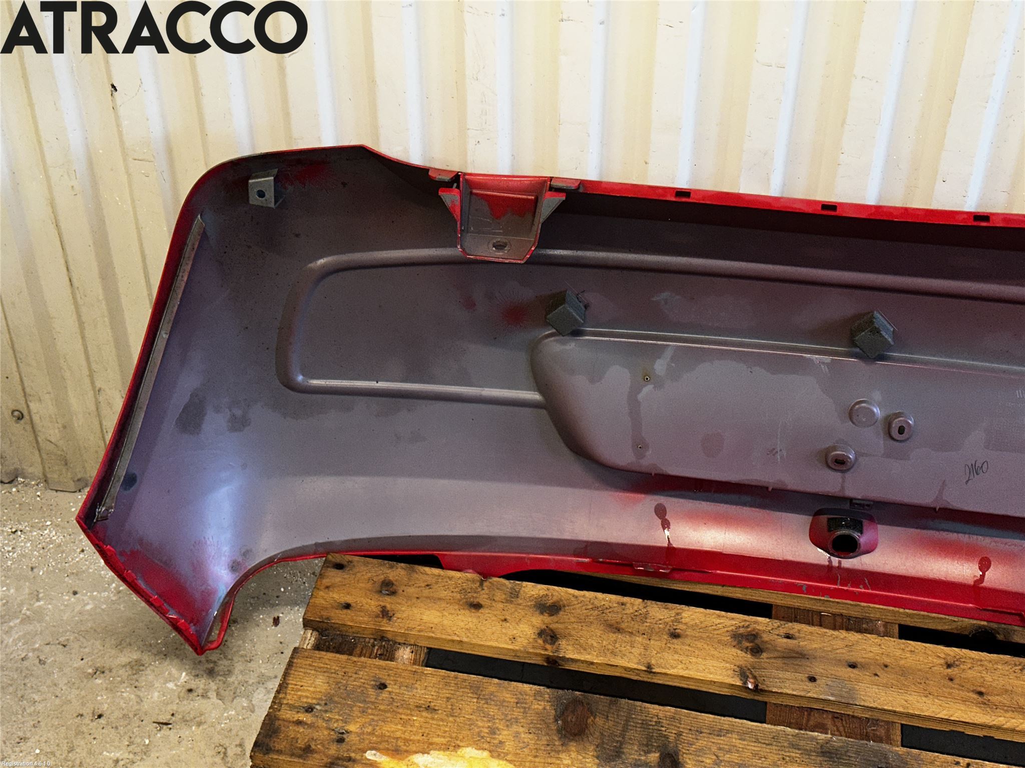 Citroen C1 14-22 Støtfanger Bak