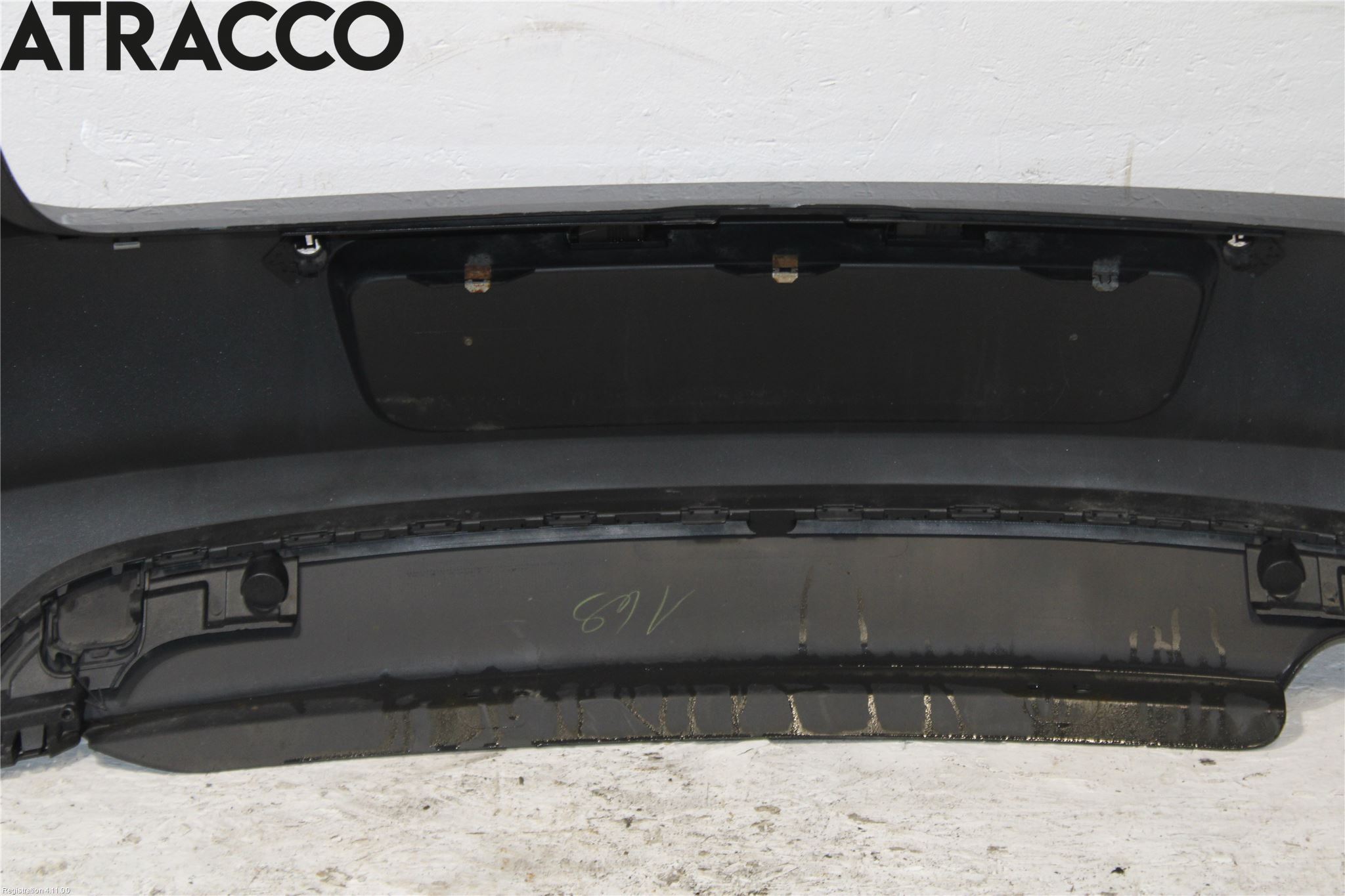 Volkswagen VW GOLF VI 09-13 Støtfanger Bak