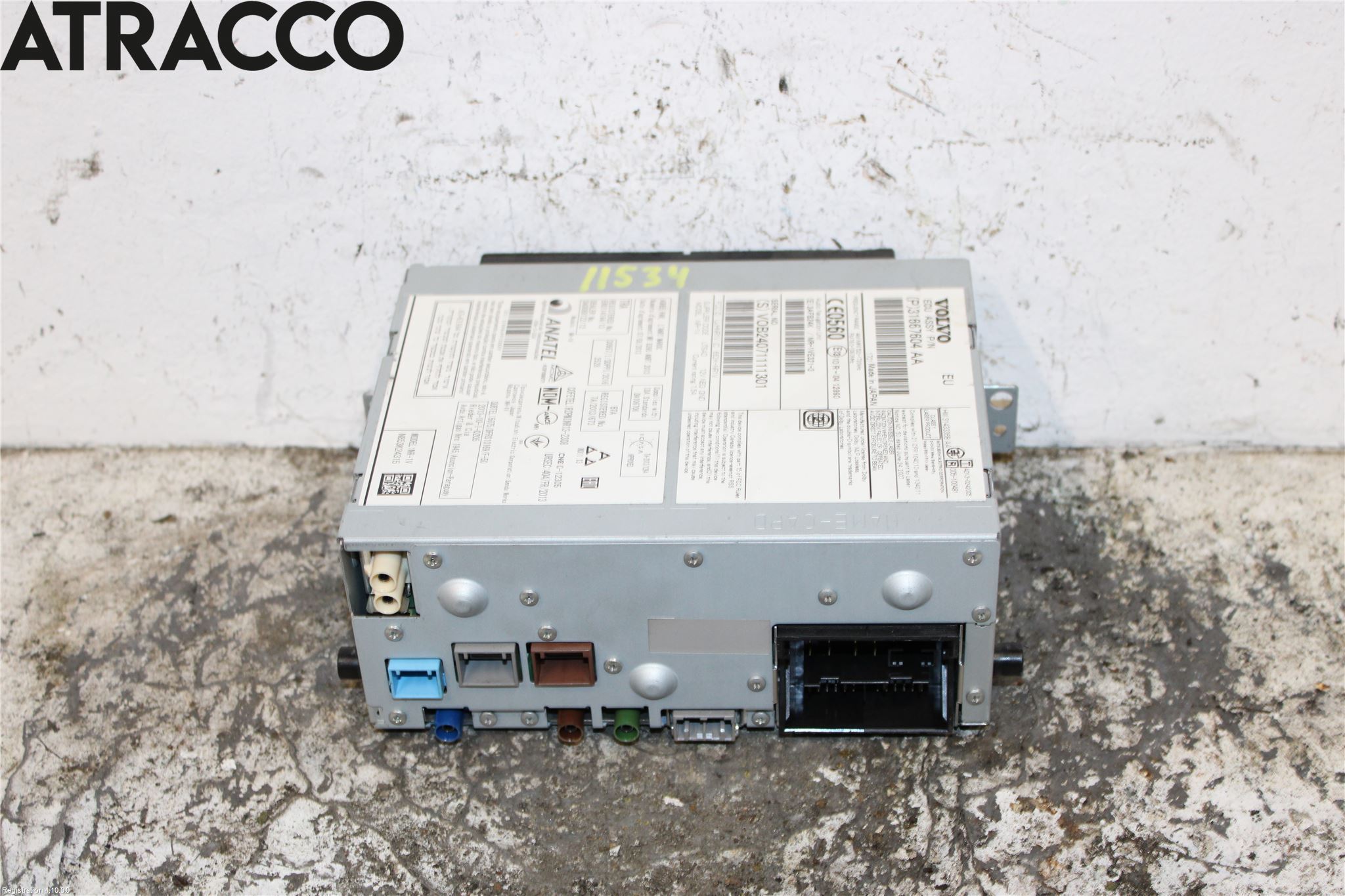 Volvo V60 14-18 Stereo Radio Med Cd