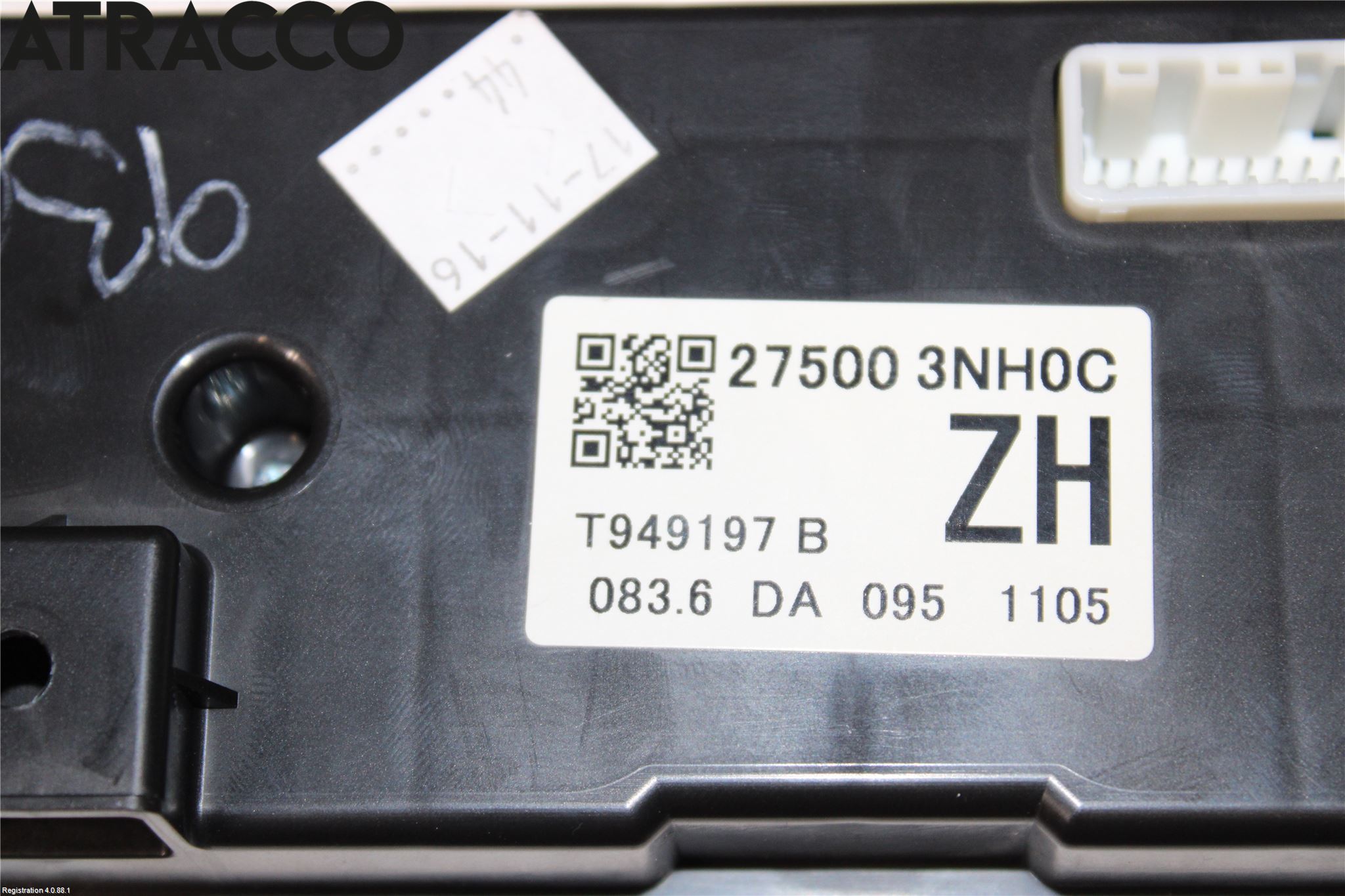 Nissan LEAF 11-17 Varme Ac Betjening-Display