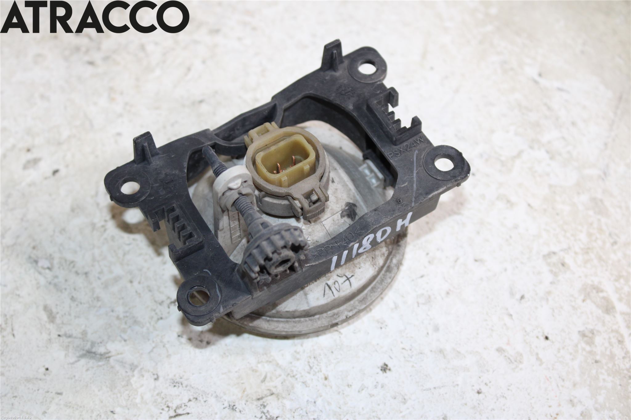 Citroen DS3 Frontlykt-Kurve-Tåkelys