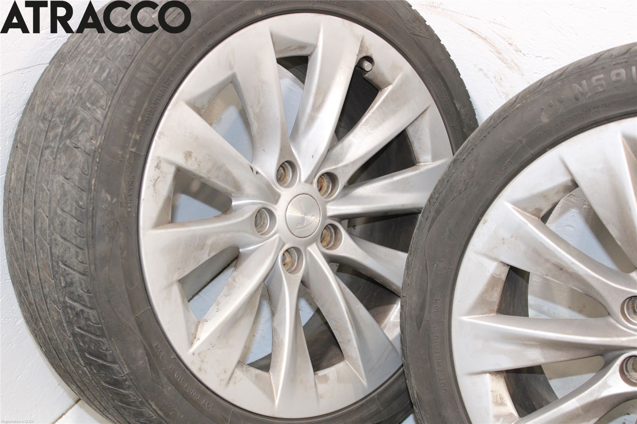 Tesla MODEL S 13- Dekk Sommer På Alu Felg 4Stk