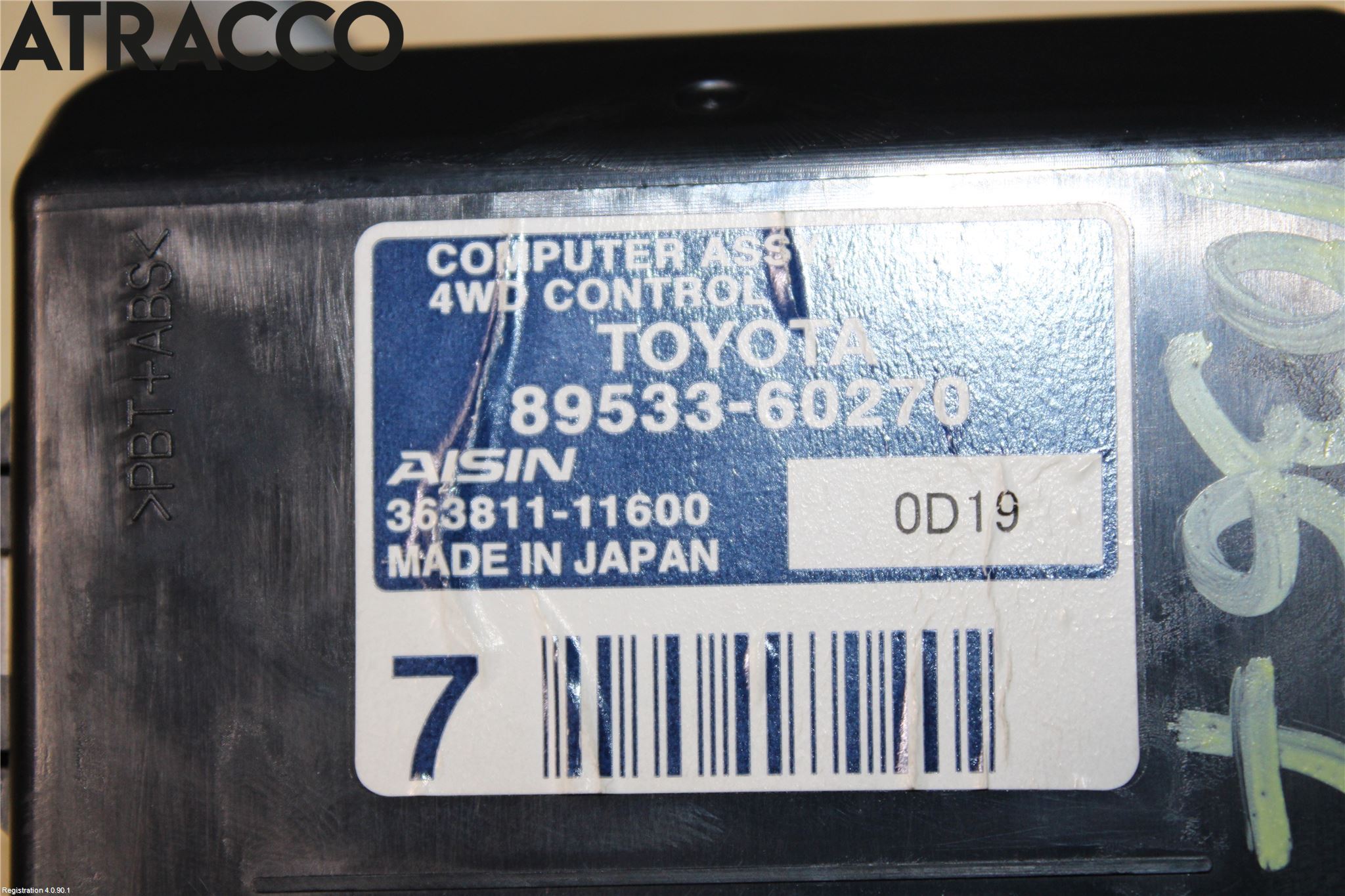 Toyota LANDCRUISER Styreenhet 4Wd