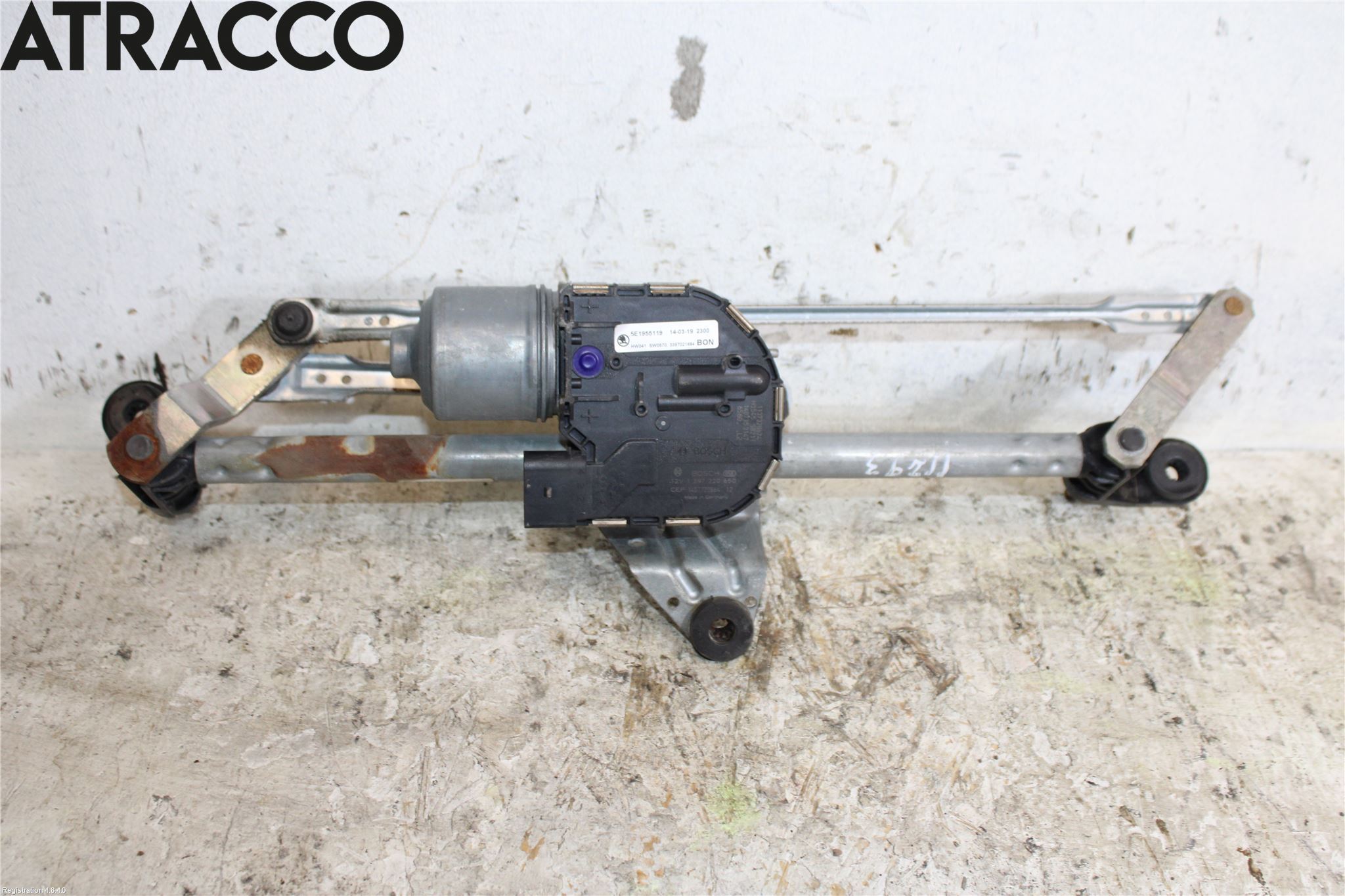 Skoda OCTAVIA (5E) 13-20 Viskermotor Frontrute