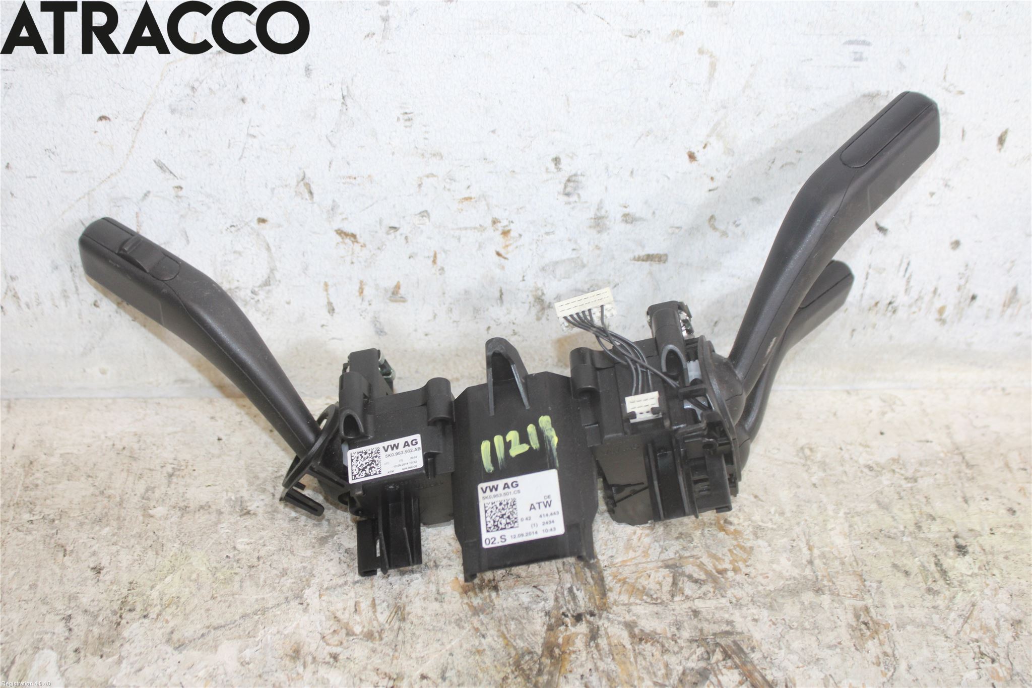 Volkswagen VW TOURAN 10-15 Bryter Ratt Kombi H Og V