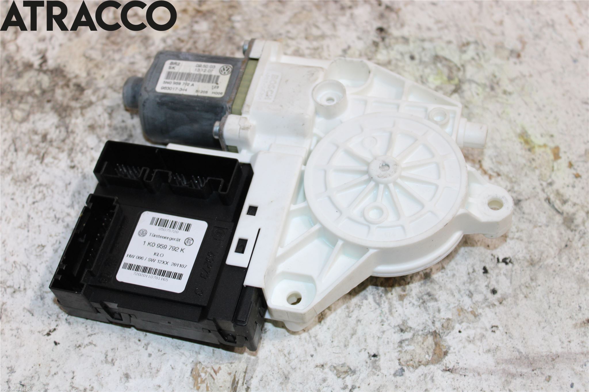 Volkswagen VW TIGUAN 07-16 Vindusheismotor