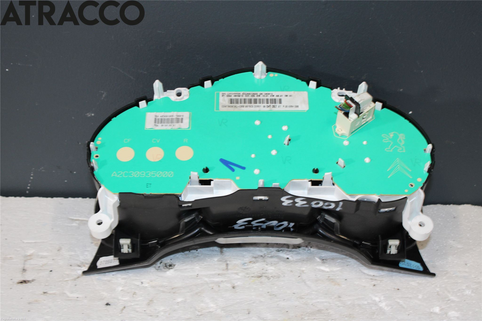 Citroen DS3 Instr Speedometer