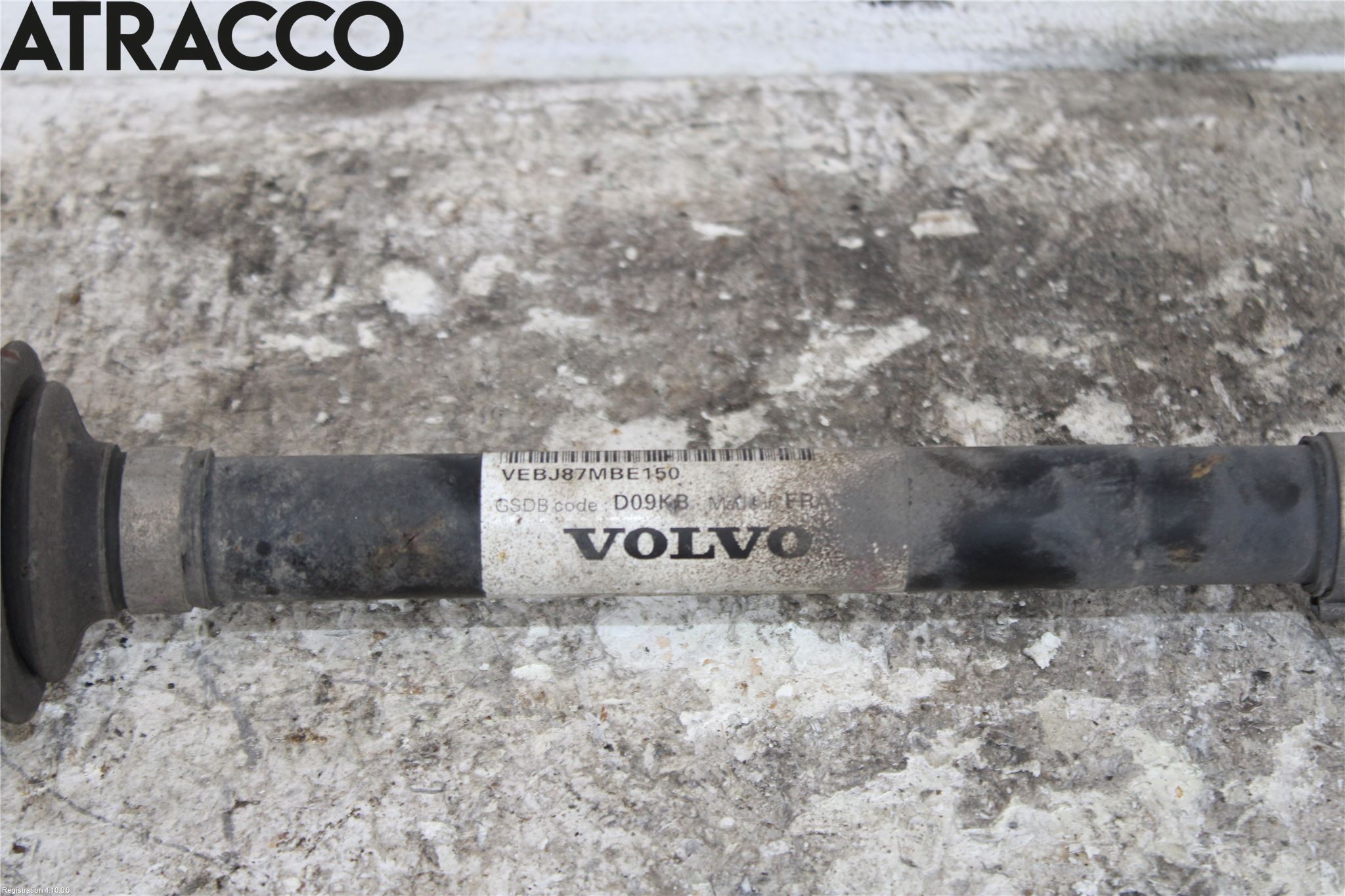 Volvo V60 14-18 Drivaksel Bak Kompl Venstre