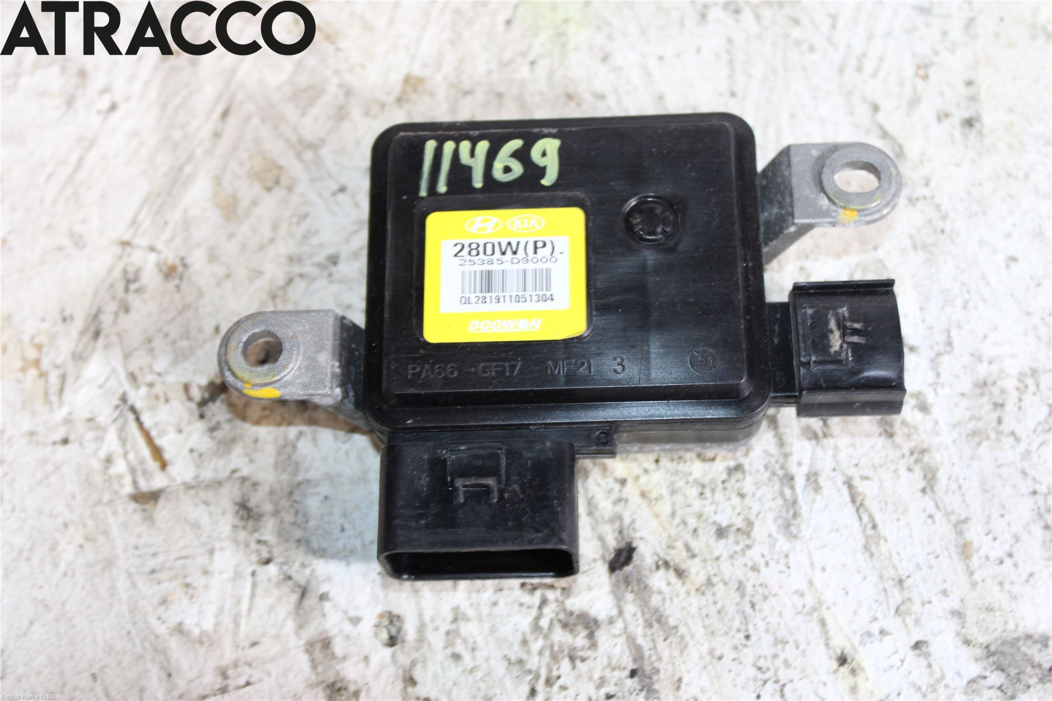 Kia SOUL 09- Kylfläktsmotstånd