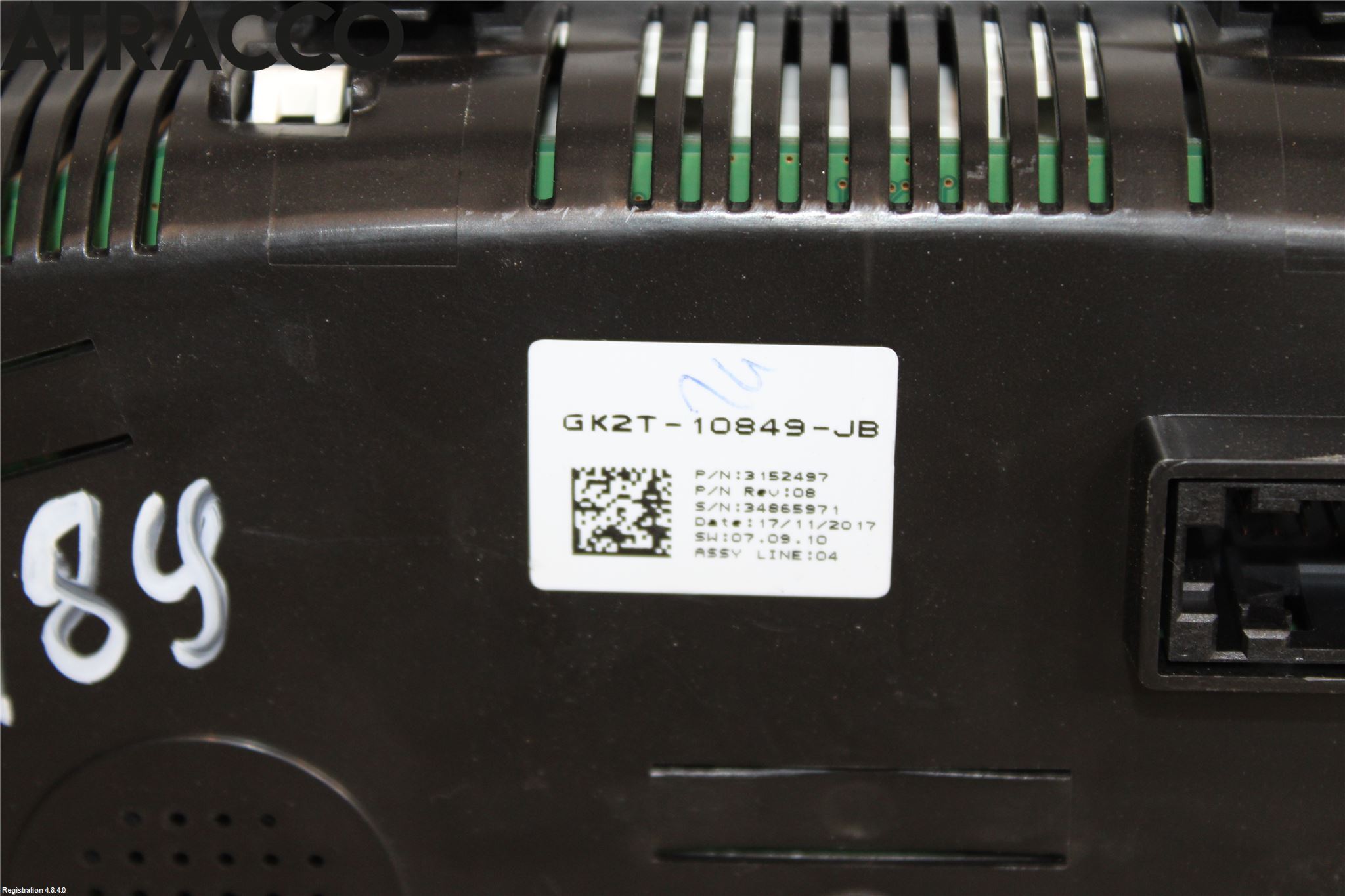 Ford TRANSIT SKÅP/BUSS 14-22 Instr Kombinert