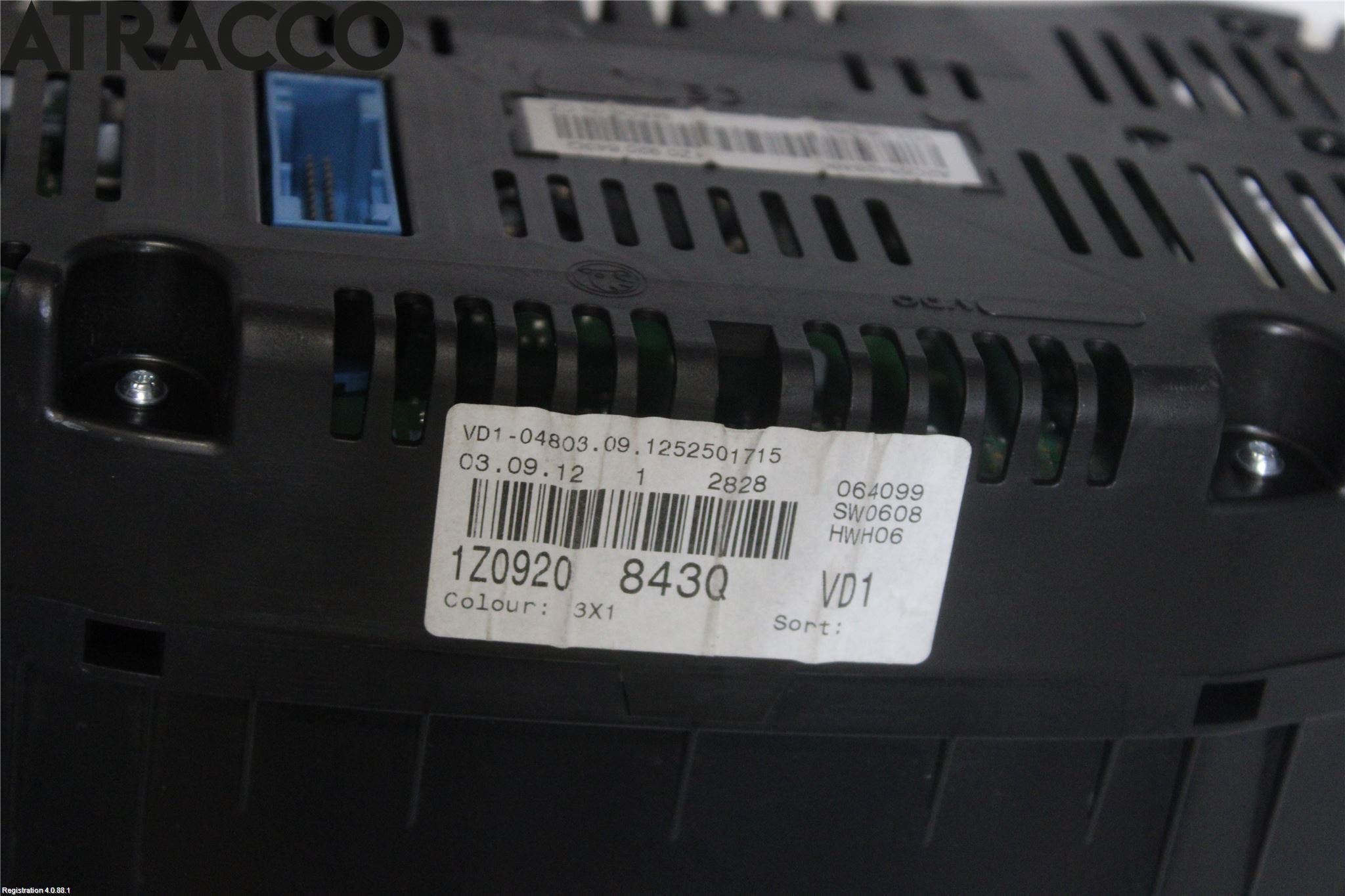 Skoda OCTAVIA (1Z) 05-13 Instr Speedometer