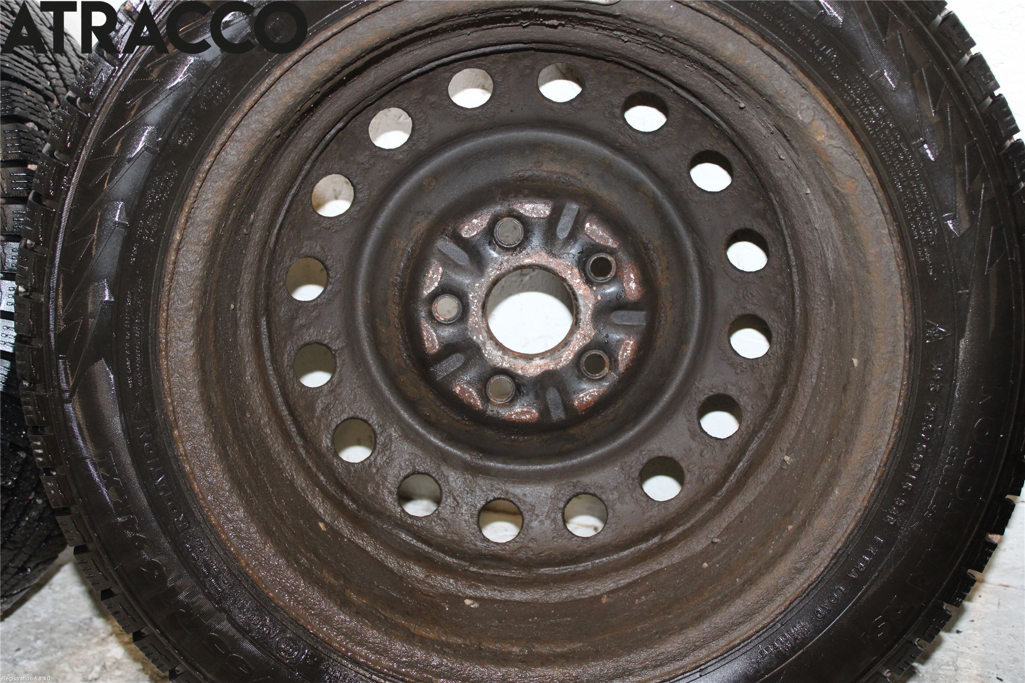 Toyota AURIS 07-09 Dekk Vinter På Stål Felg 4Stk