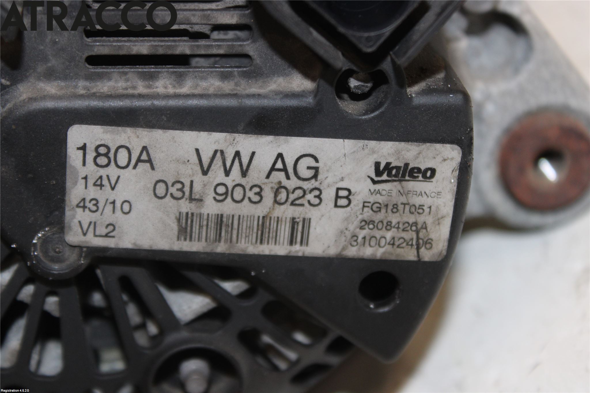 Volkswagen VW PASSAT 11-14 Dynamo