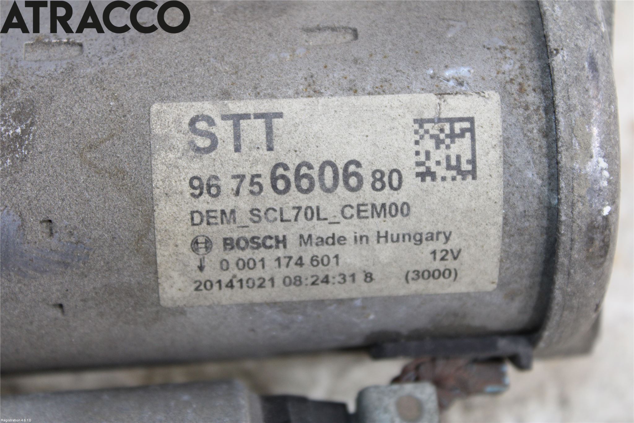 Peugeot 508 11-18 Startmotor Diesel
