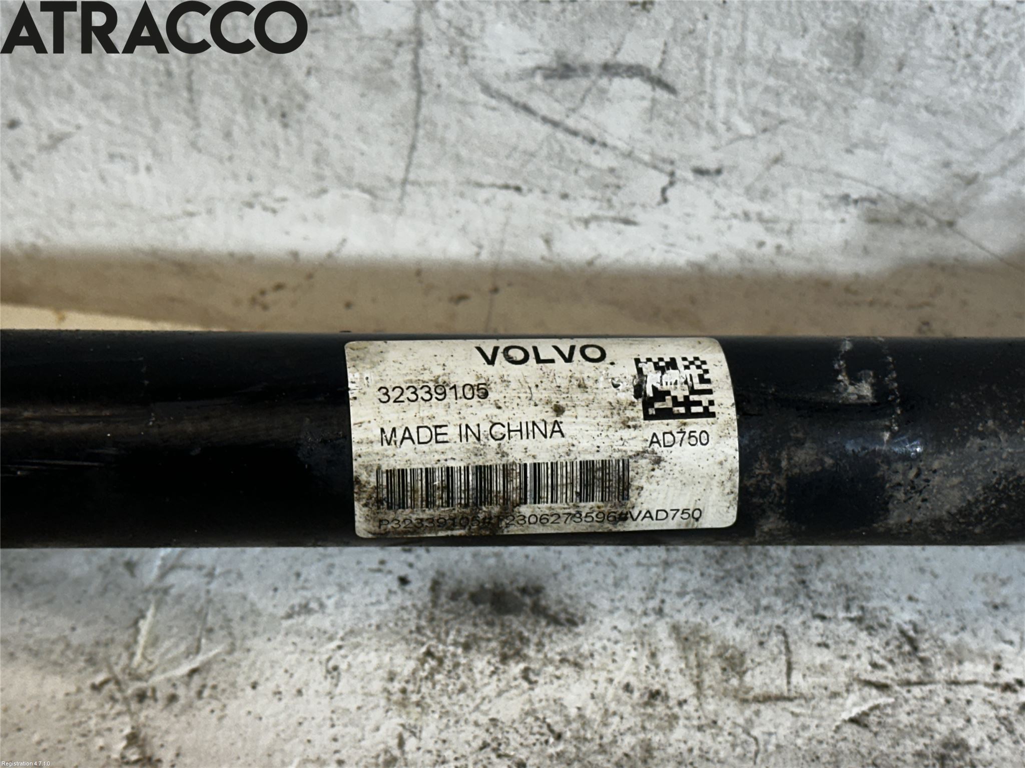 Volvo XC40/RECHARGE 18- Drivaksel Bak Kompl Høyre