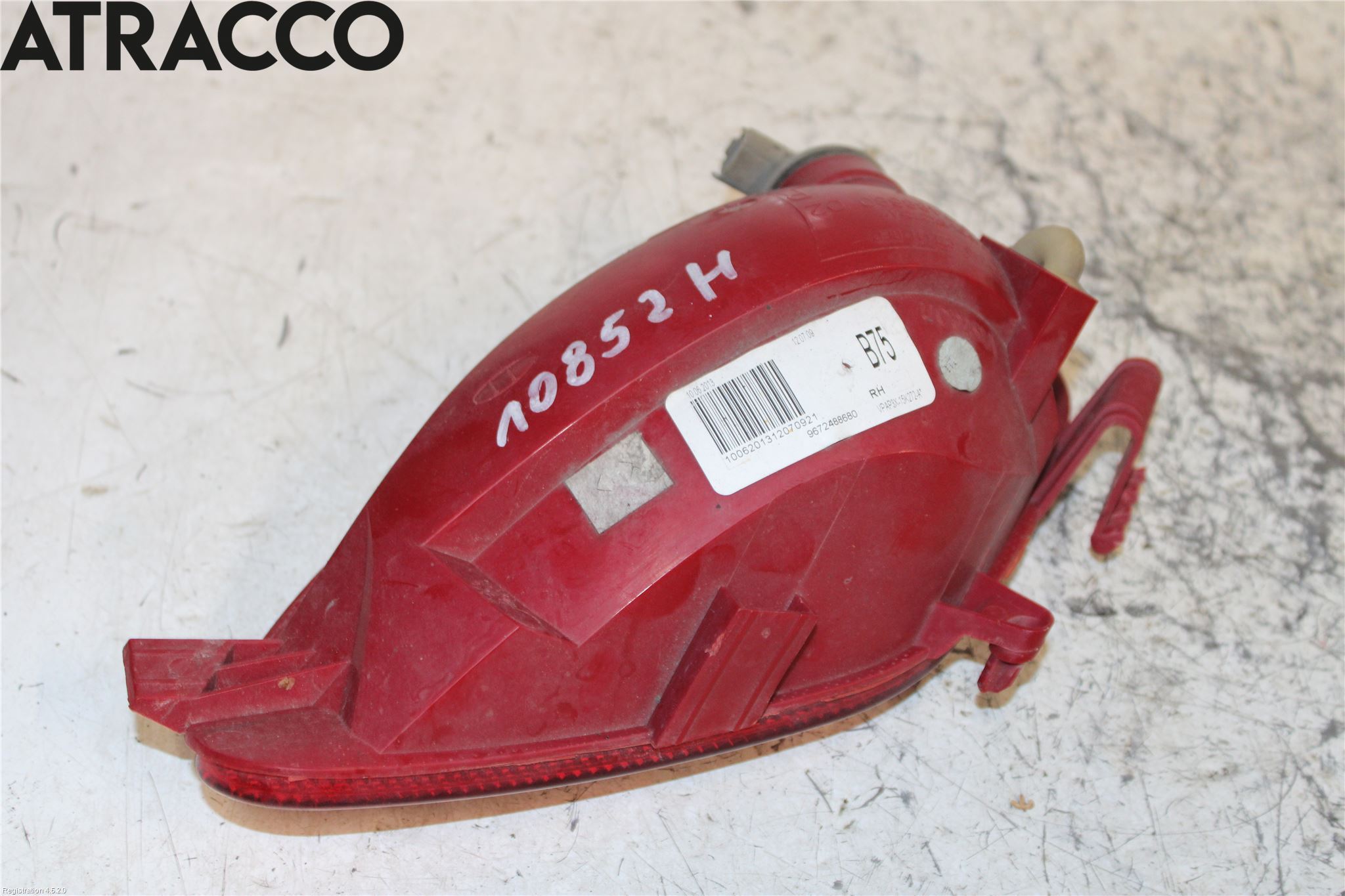 Citroen JUMPER 07-13 Baklykt Høyre