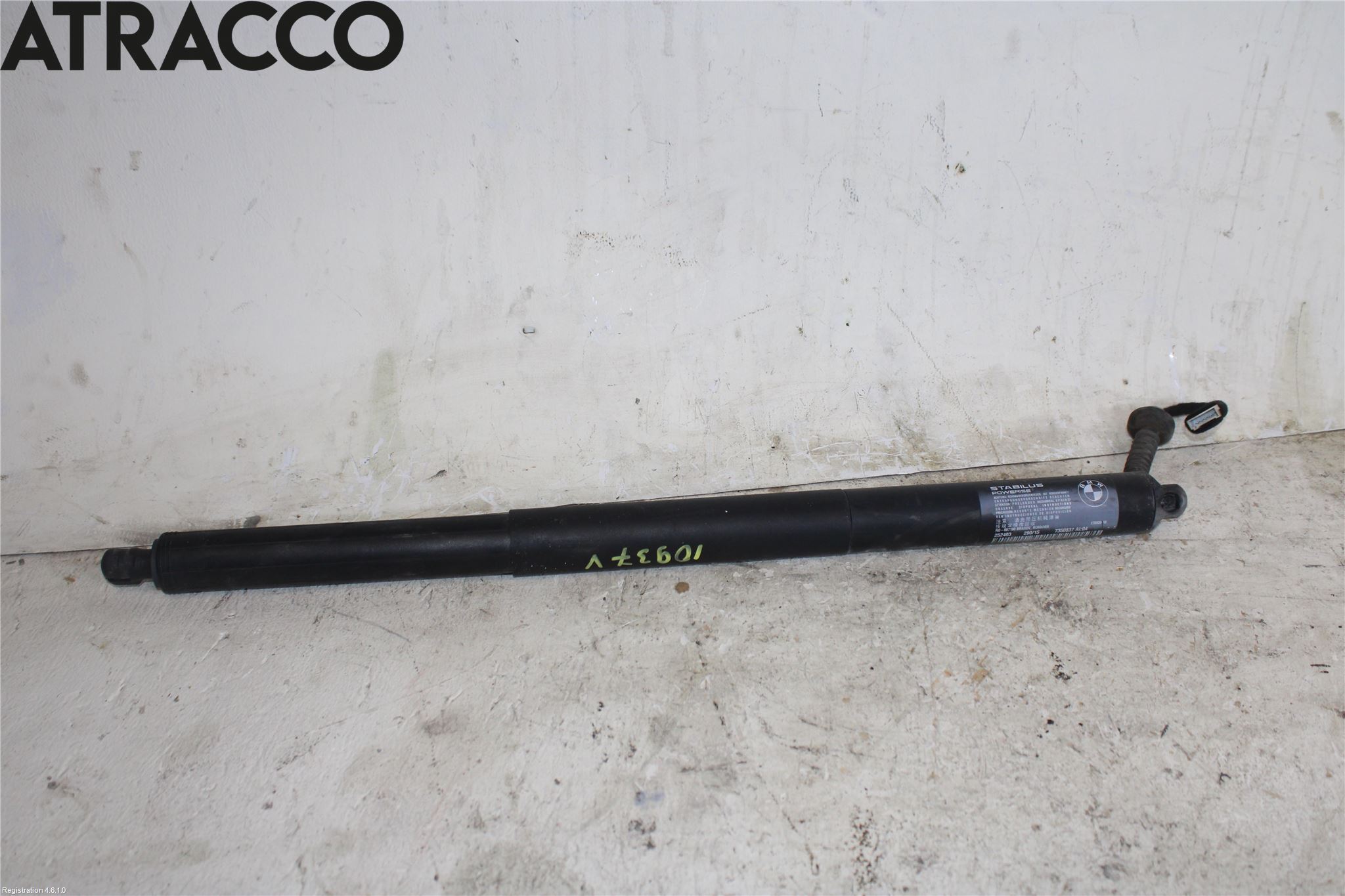 BMW X1 F48 15-22 Bakluke Demper-Gassfjær