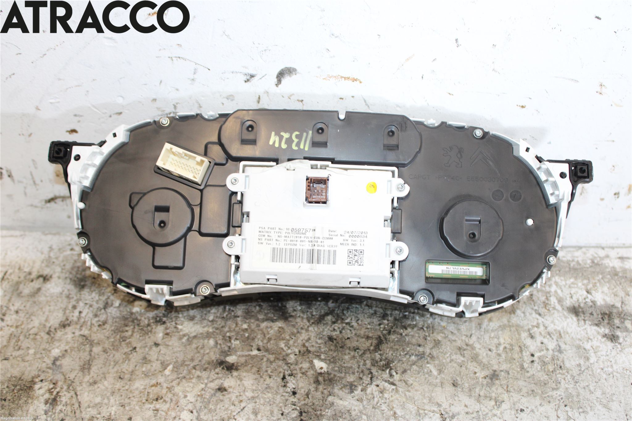 Peugeot 508 11-18 Instr Kombinert