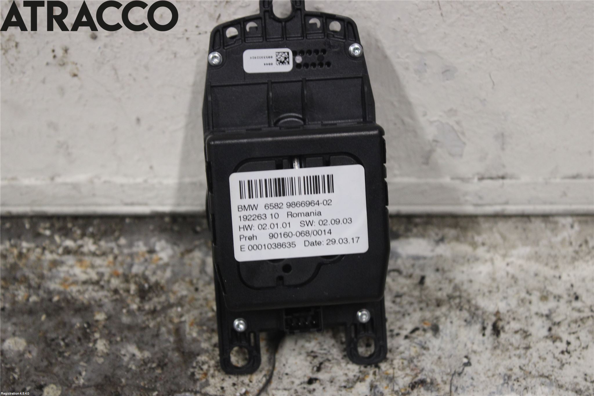 BMW 3 F30/F31/F80 12-19 Bryter Multifunksjon