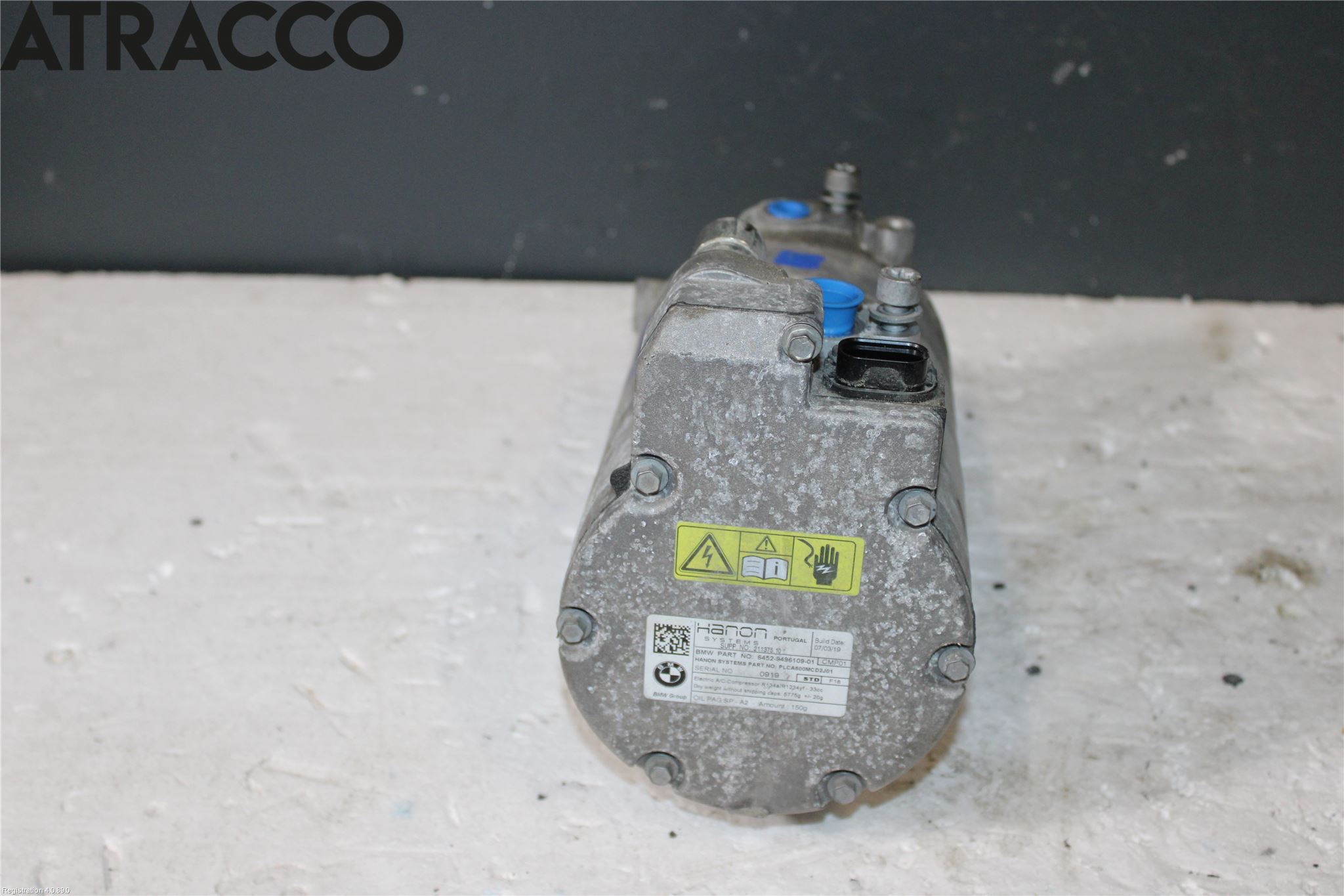 BMW 2 F45 Active Tourer 14-21 Varme Ac Kompressor