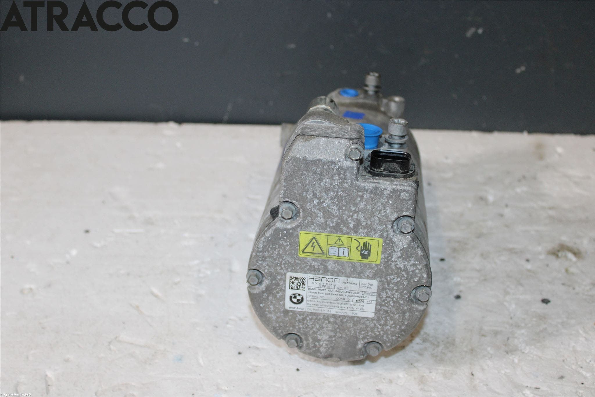 BMW 2 F45 Active Tourer 14-21 Varme Ac Kompressor