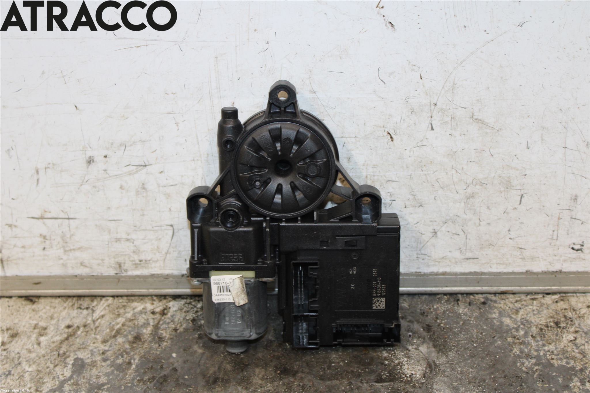 Volkswagen VW CRAFTER 06-16 Vindusheismotor