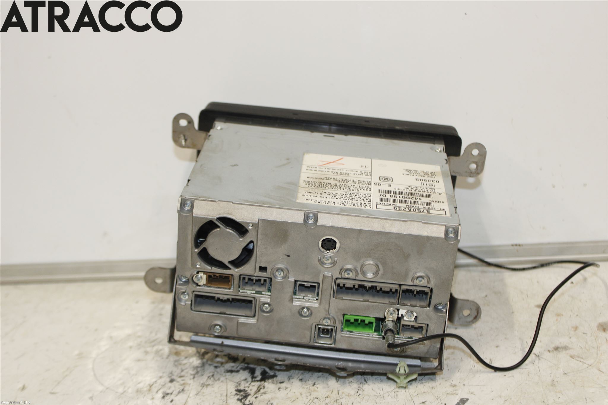 Mitsubishi OUTLANDER 07-12 Instr Skjerm Dvd-Gps-Ac-Tlf