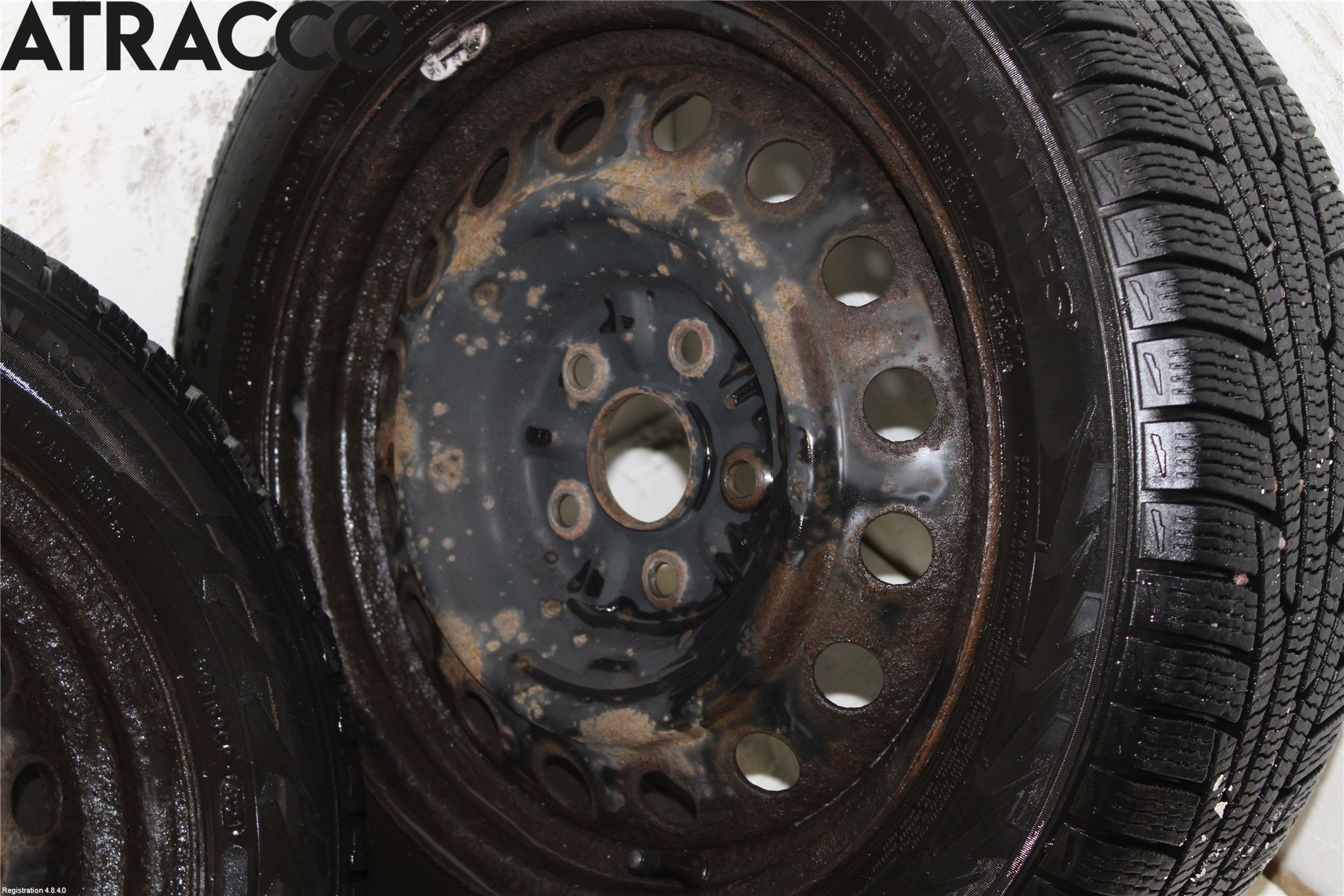 Toyota AURIS 07-09 Dekk Vinter På Stål Felg 4Stk