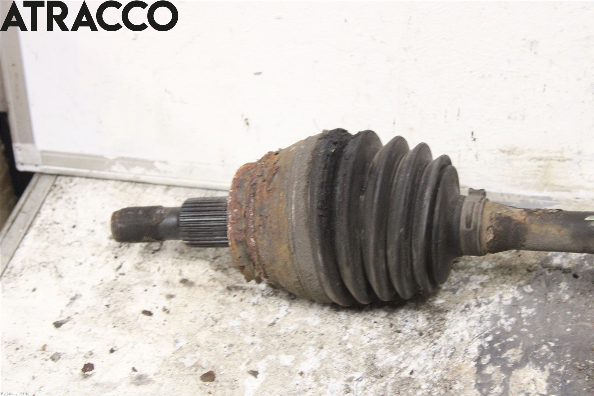 Mercedes-Benz MB ML/GLE-KLASS (W166) 12-18 Drivaksel Foran Kompl Venstre