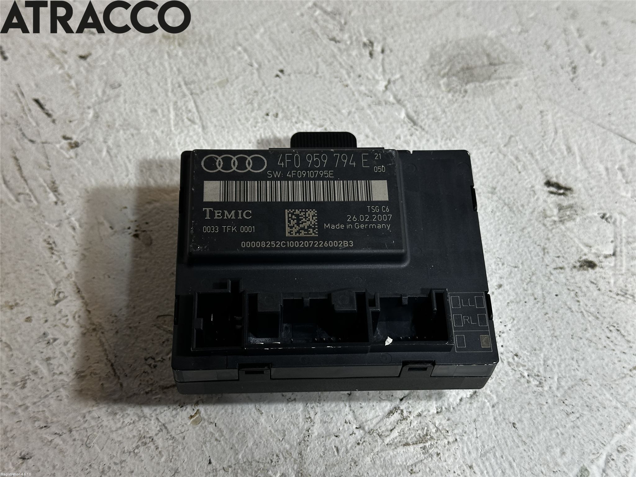 Audi A6/S6     05-11 Styreenhet Dør