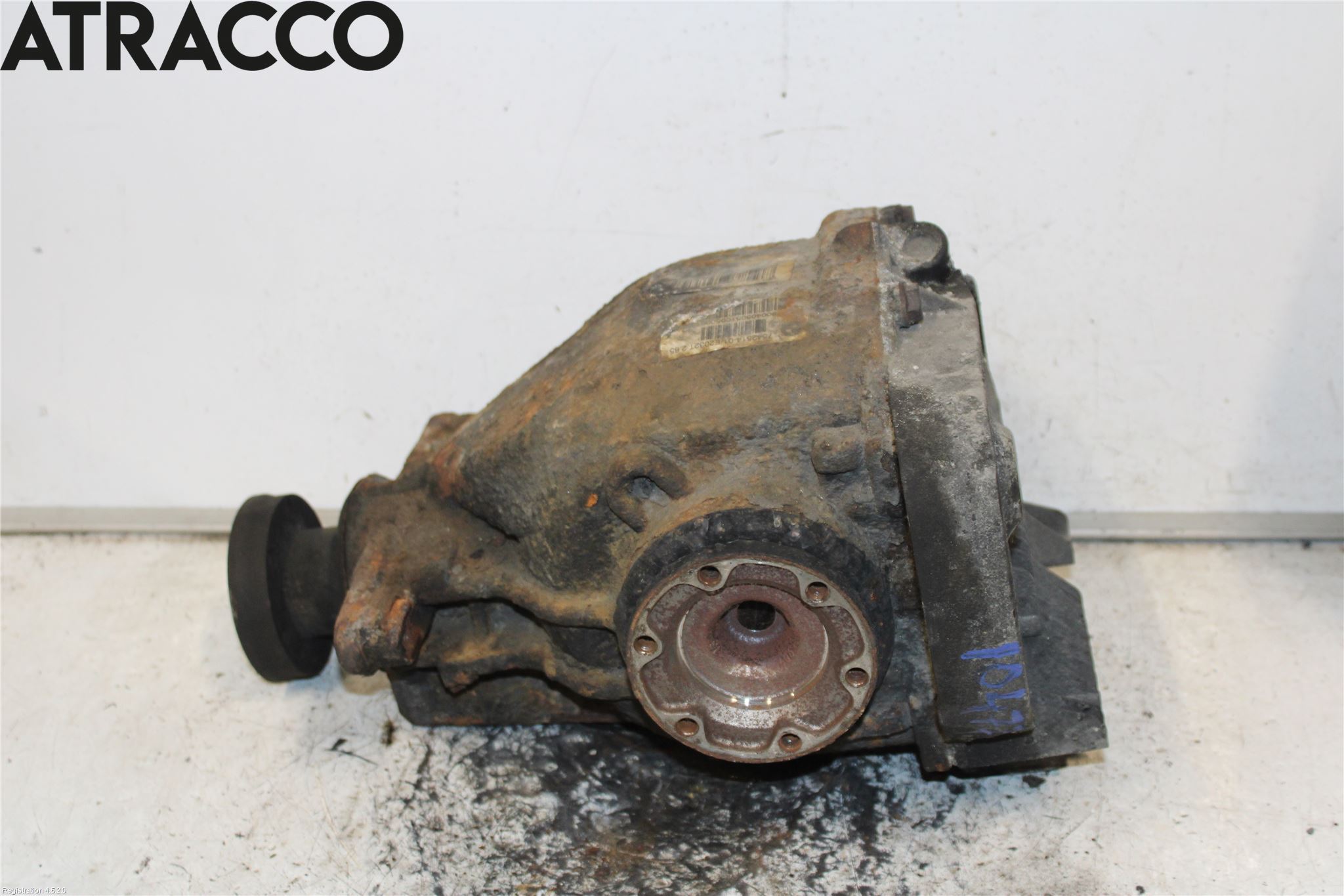 BMW 5 E60/61 Sed/Tou 02-10 Bakaksel Kardang Bak -Diff