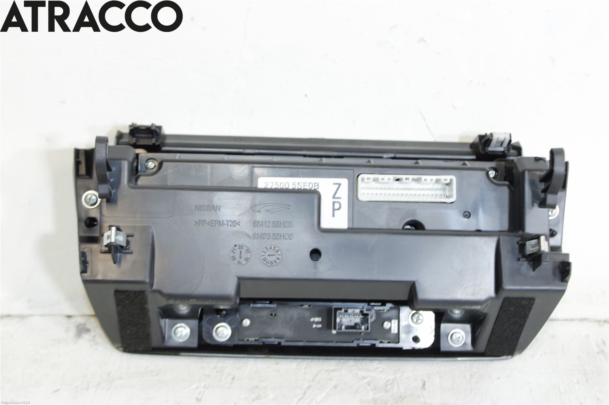 Nissan LEAF 18- Varme Ac Betjening-Display