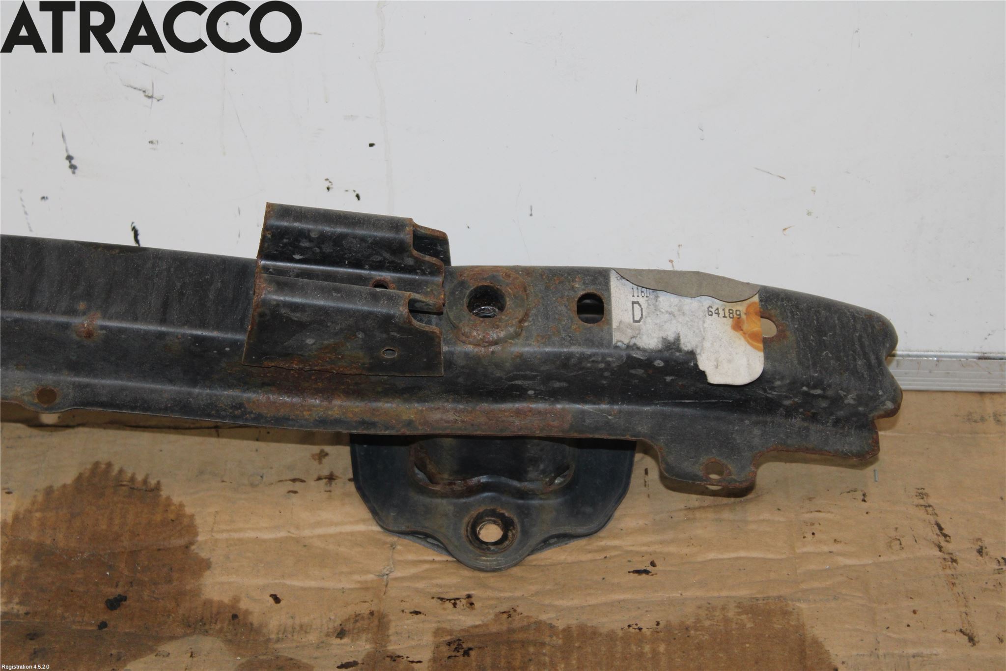 BMW 1 E87/81 5D/3D 03-11 Støtfanger Bak Bjelke